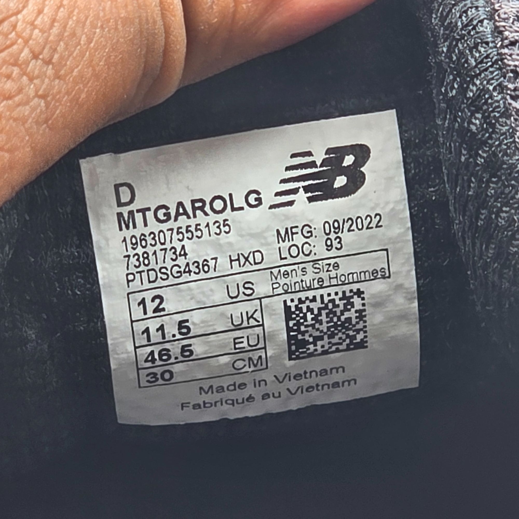 New Balance New Balance Fresh Foam Garoe Mens Size 12 Gray Athletic Shoe Size US 12 / EU 45 - 6 Thumbnail