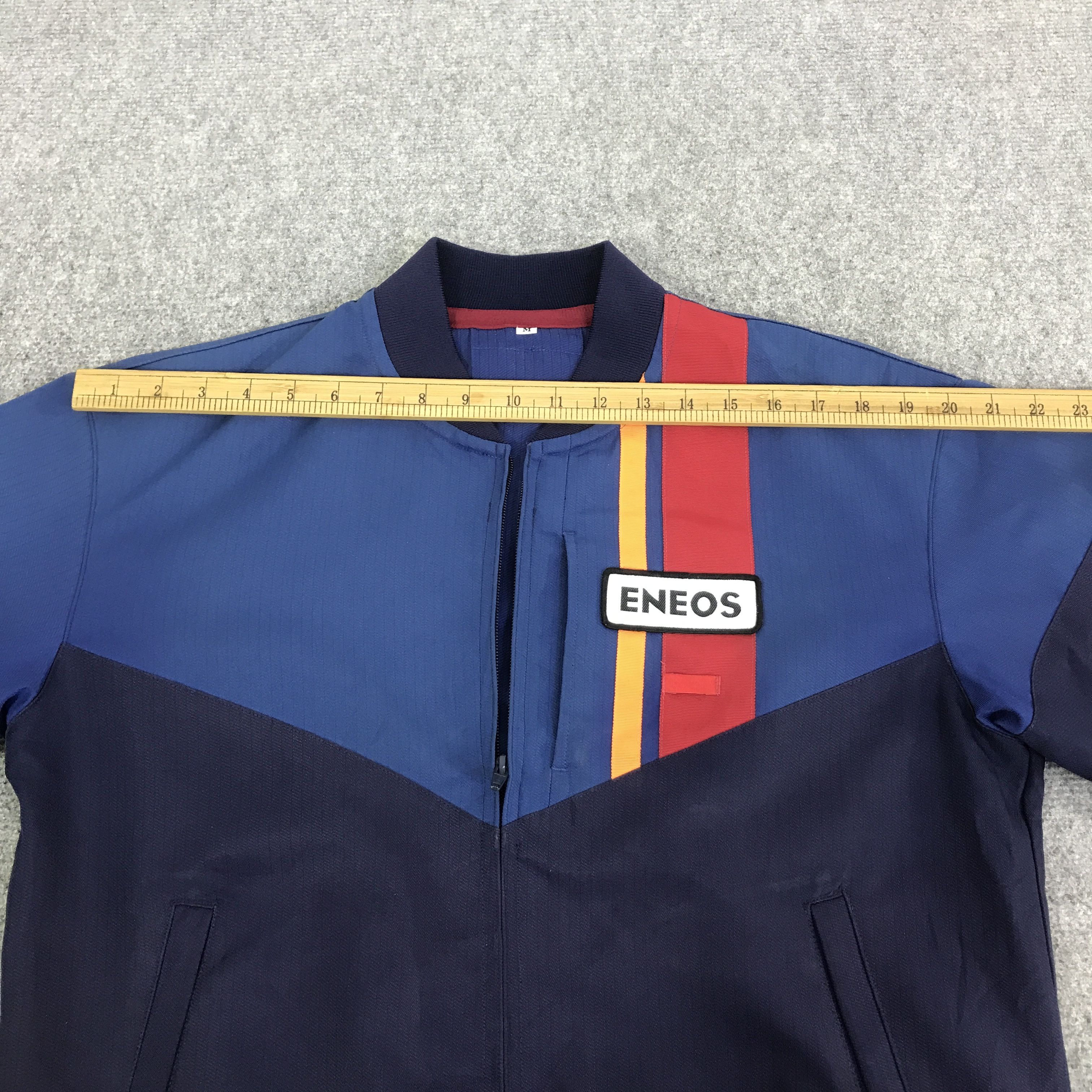 Japanese Brand Vtg Eneos Oil Japan Uniform jacket K101B5 Size US L / EU 52-54 / 3 - 5 Thumbnail