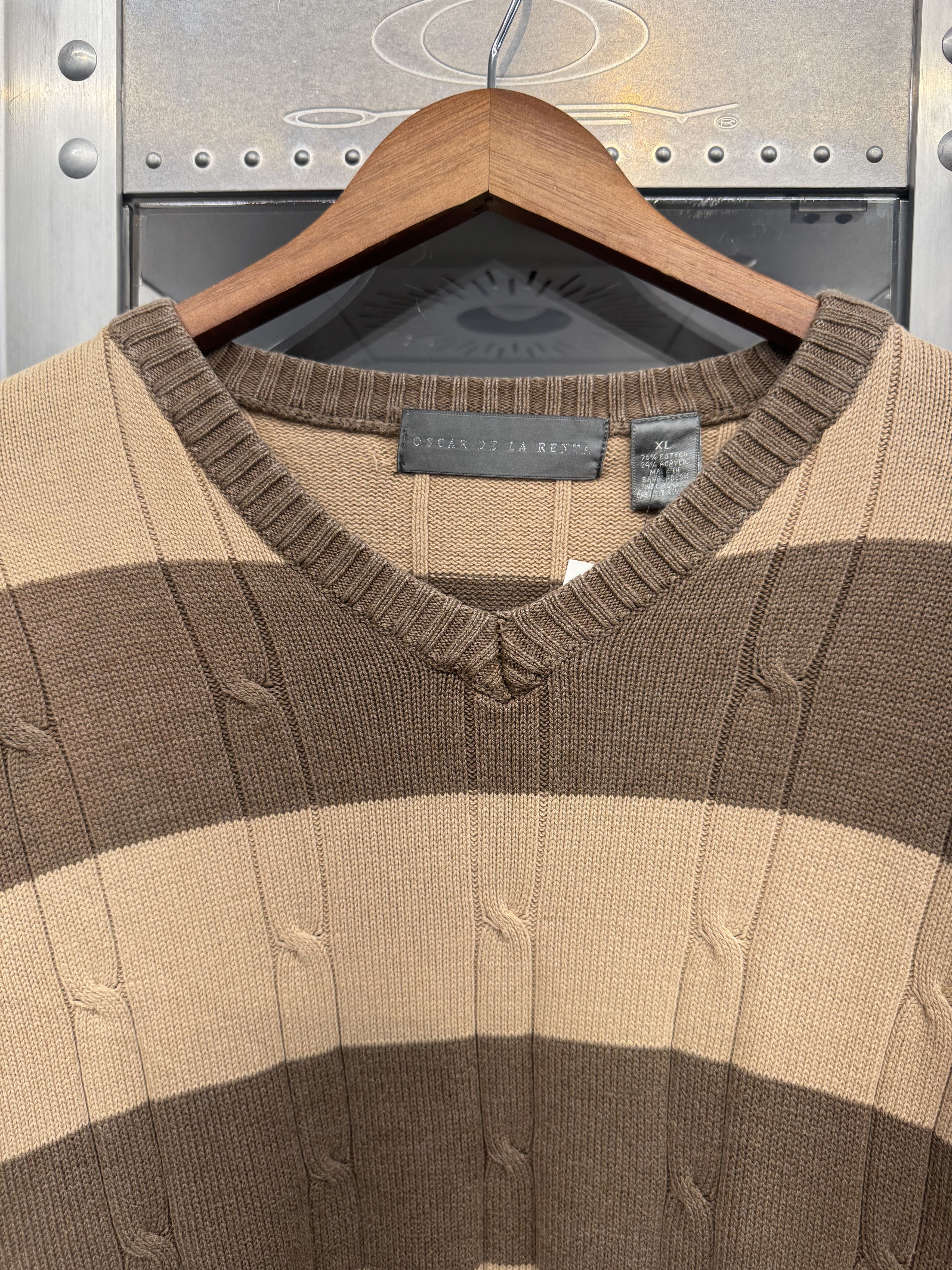 Oscar De La Renta Vintage Sweater Size US XL / EU 56 / 4 - 2 Thumbnail