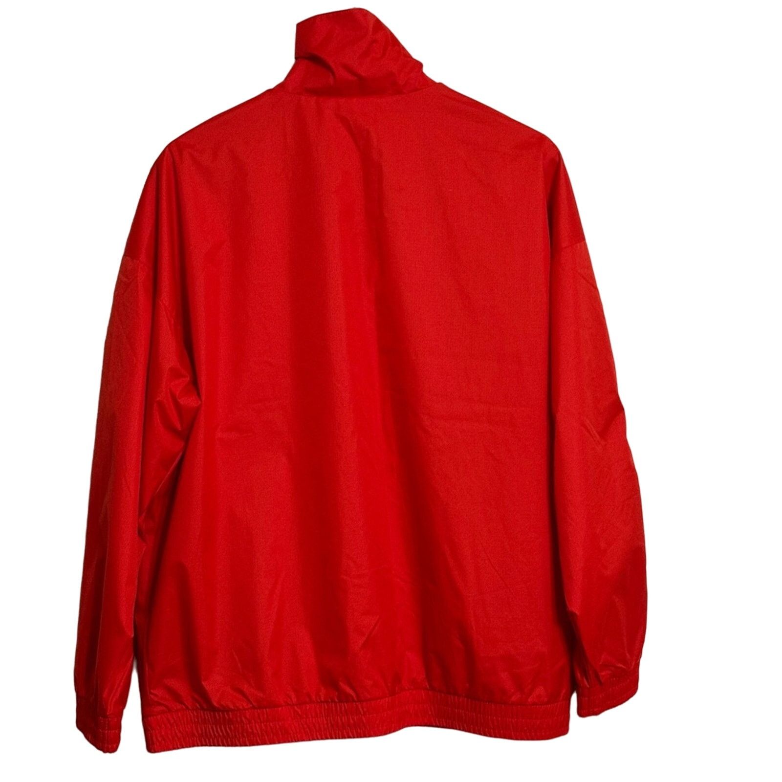 Adidas Adidas 3D Trefoil 3-Stripes Track Jacket Red Rare Size L Size US L / EU 52-54 / 3 - 5 Thumbnail