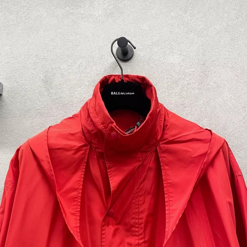 Balenciaga Balenciaga size 34 Red Jacket Size S / US 4 / IT 40 - 4 Thumbnail