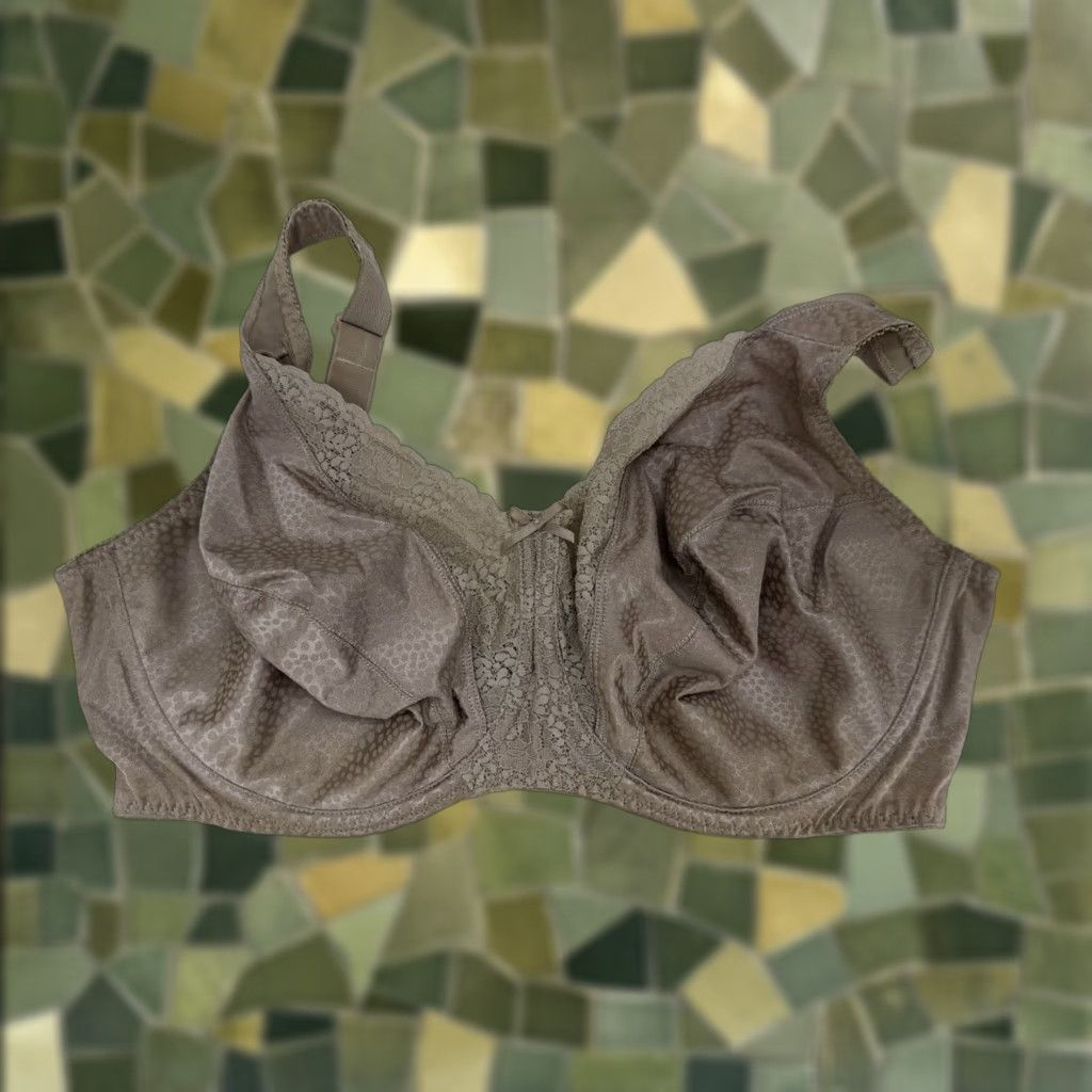Vintage Womens Bra Size 42DD Brown Underwired Style 4422 Daygar? Size ONE SIZE - 1 Thumbnail