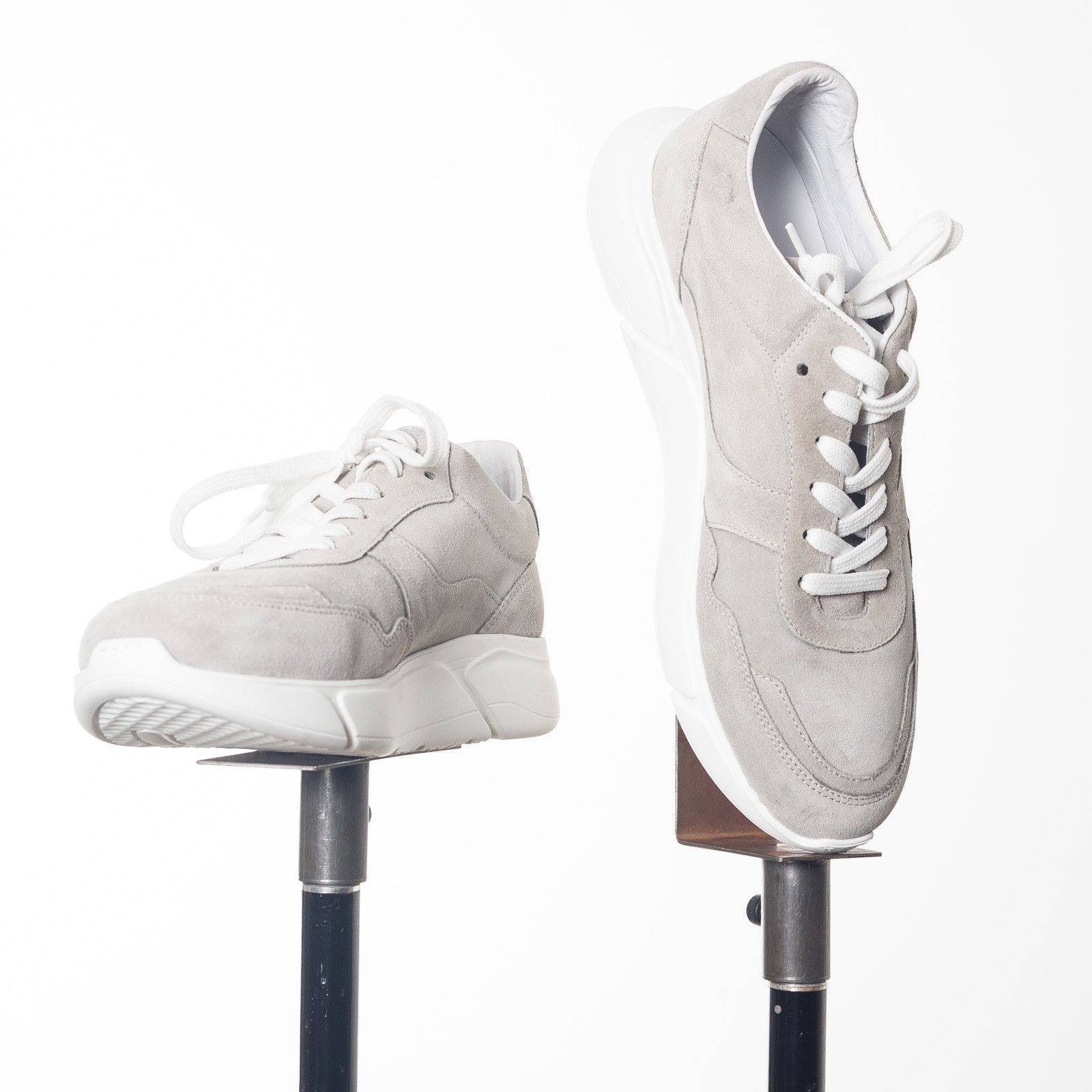 National Standard NATIONAL STANDARD Gray Suede Sneakers EU45 NWOB Size US 12 / EU 45 - 1 Thumbnail