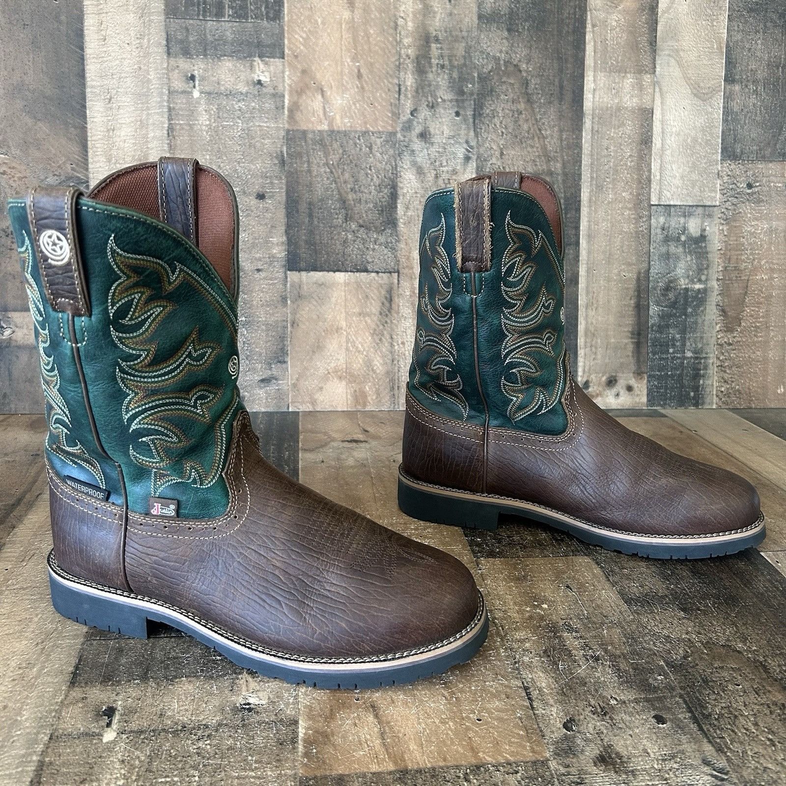Justin Justin GS9070 George Strait Cowboy Boots Mens 10 EE Size US 10 / EU 43 - 4 Thumbnail