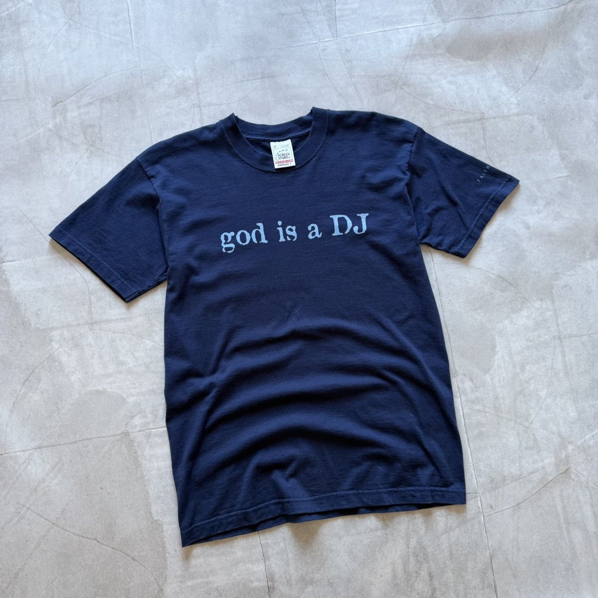 1998 Faithless God Is A DJ Song Album Band Y2K T-shirt Tee