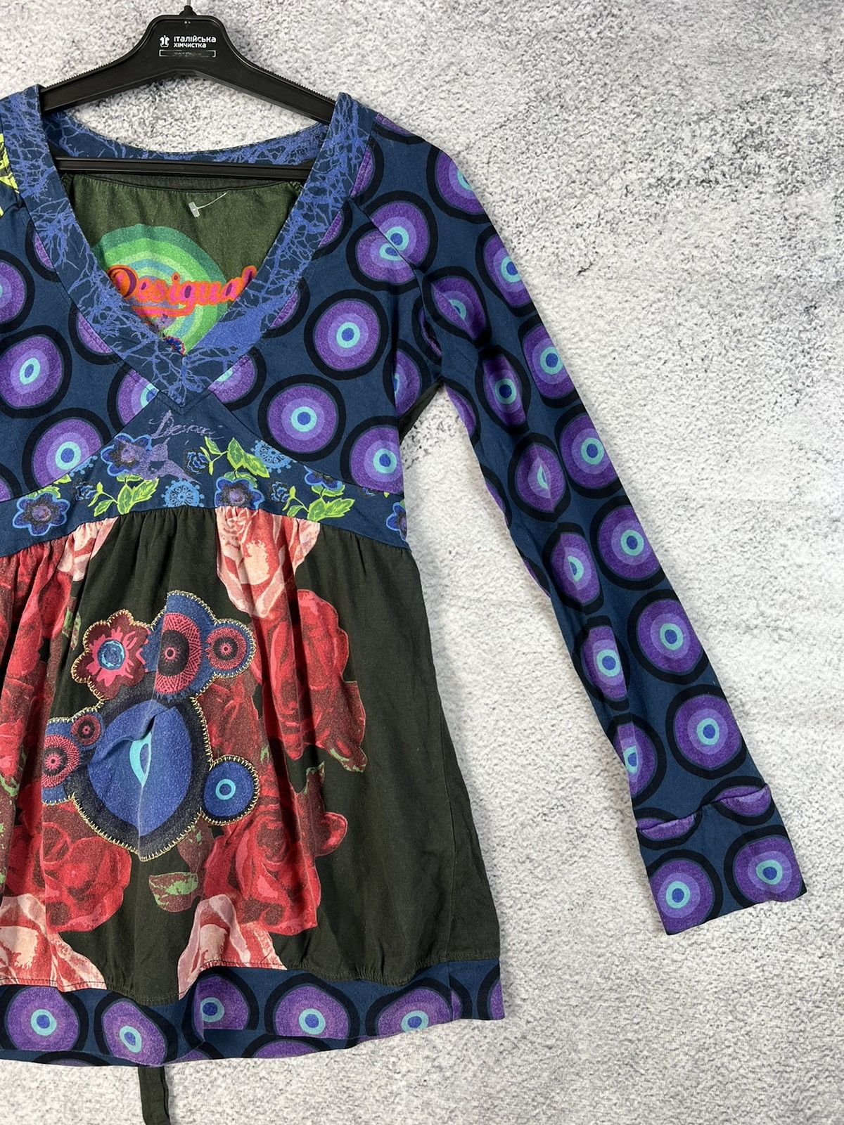 Desigual Desigual streetwear ladies blouse Size L / US 10 / IT 46 - 4 Thumbnail