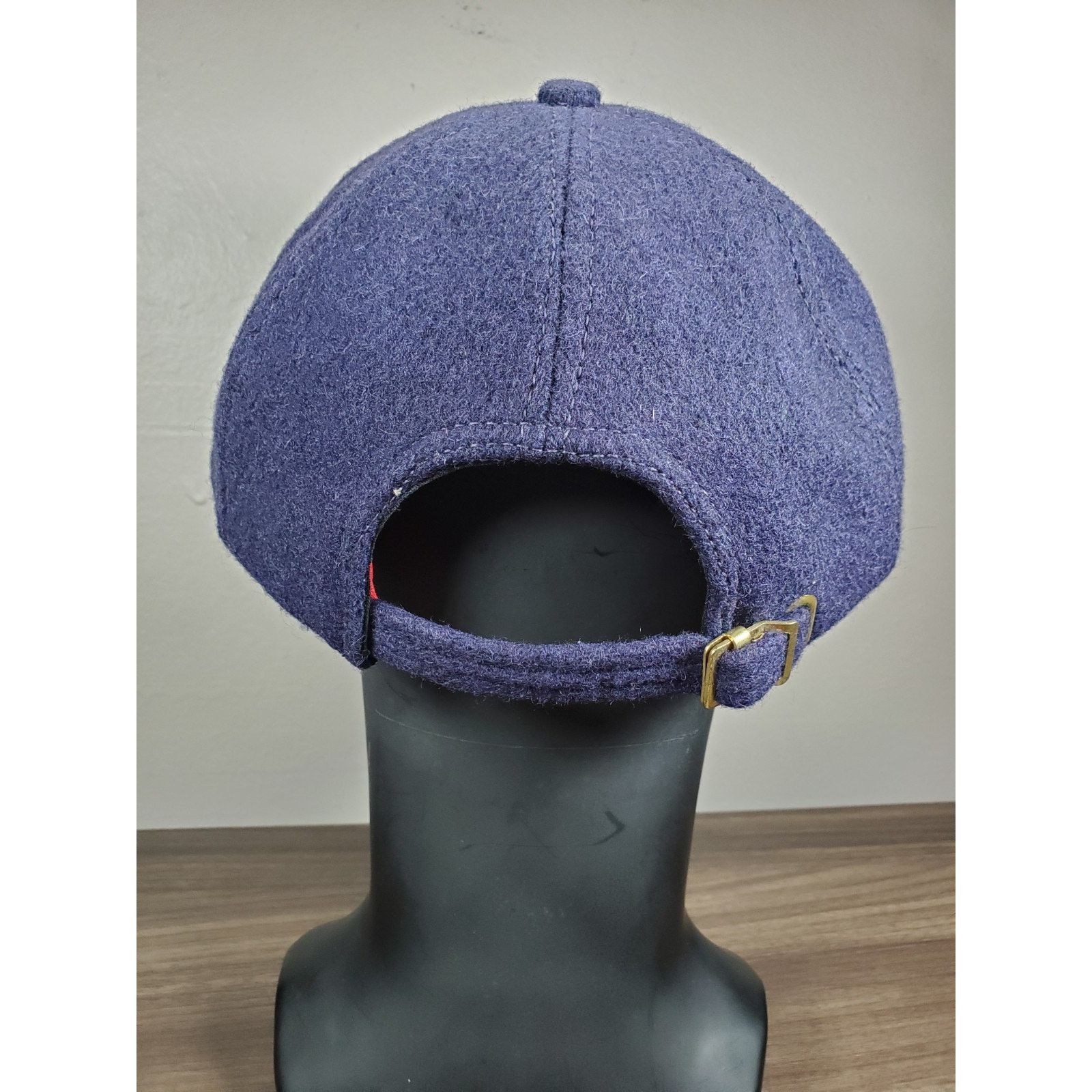 Adventure Bound × Vintage Vintage Leather & Wool Adventure Bound Hat Strapback Cap USA Size ONE SIZE - 8 Thumbnail