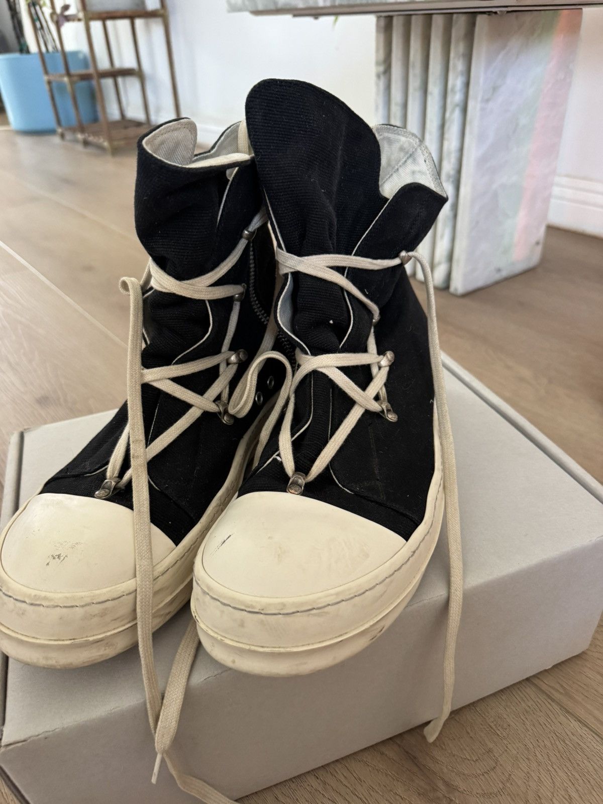 Rick Owens Hexagram ramones Size US 12 / EU 45 - 3 Thumbnail