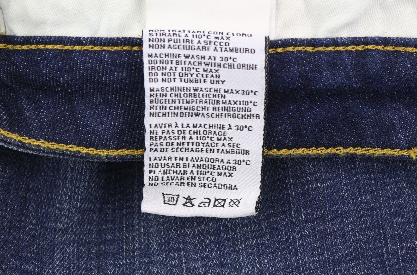 R13 BOY STRAIGHT 27 Howell Indigo Uneven Hem Jeans 85792 Size 27" / US 4 / IT 40 - 7 Thumbnail