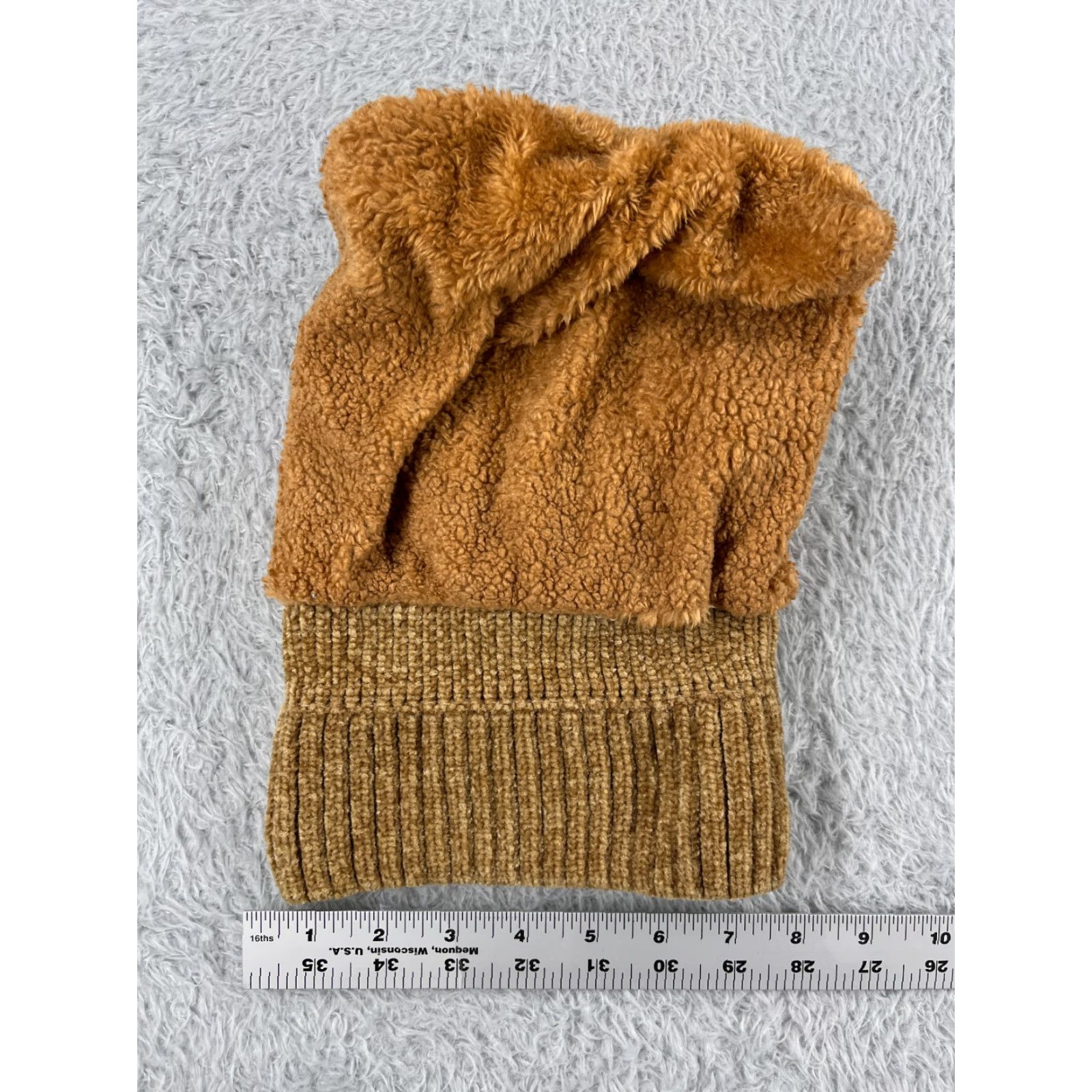 Sunflower Womens Beanie Sunflower Beige 100% Acrylic Knit Lined One Size Adjustable Outdoor Hat/Cap Winter Fall Spring Summer Hiking Ski Shipped From China Size ONE SIZE - 5 Thumbnail