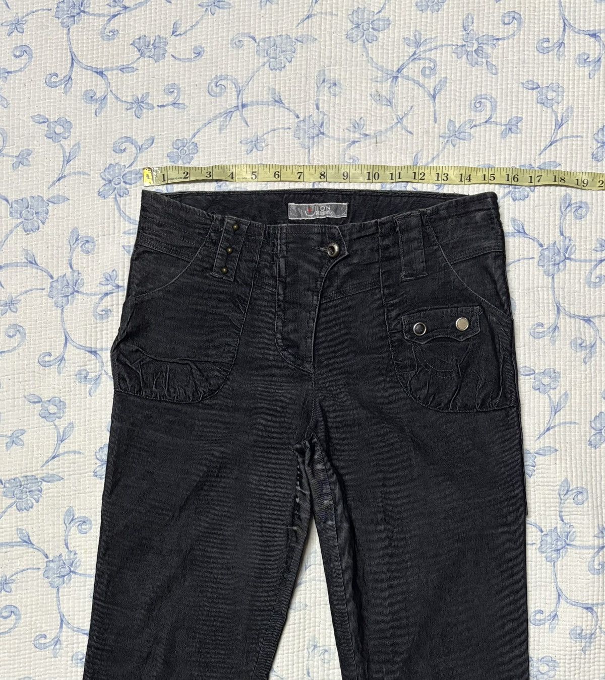 Vintage Li Jion Streetwear Flared Denim Size US 29 - 2 Thumbnail