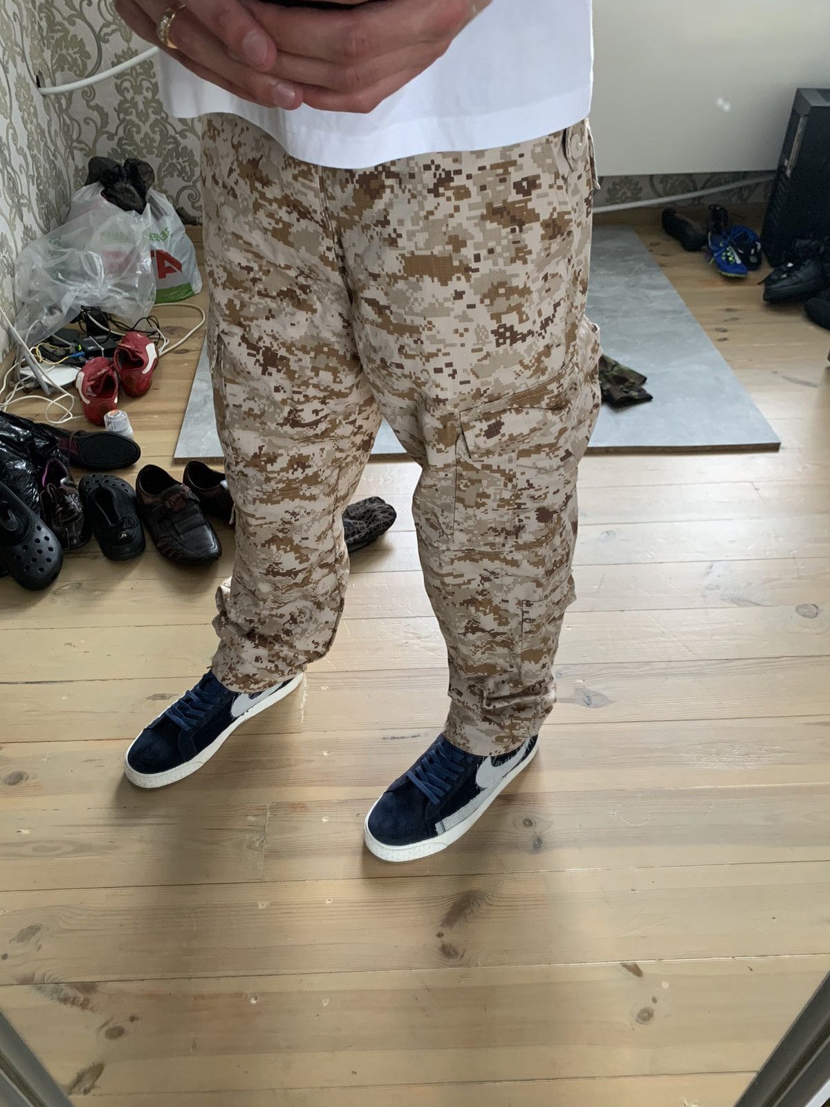 Vintage Vintage Desert Camo Cargo Pants Size US 34 / EU 50 - 3 Thumbnail