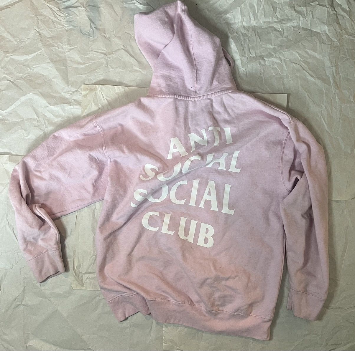 Anti Social Social Club ASSC PINK HOODIE Size US L / EU 52-54 / 3 - 2 Thumbnail