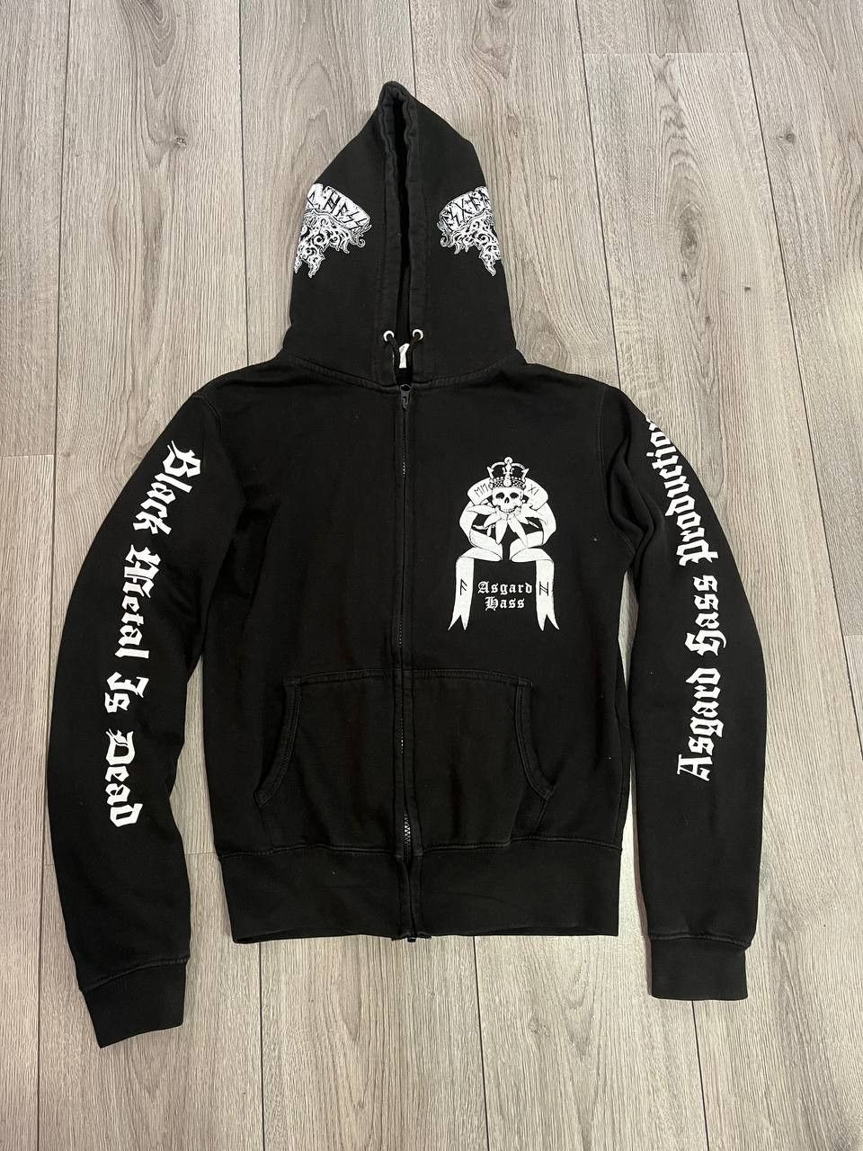 Metallica × Vintage Black Metal is Dead Hoodie Size S Size US S / EU 44-46 / 1 - 1 Thumbnail