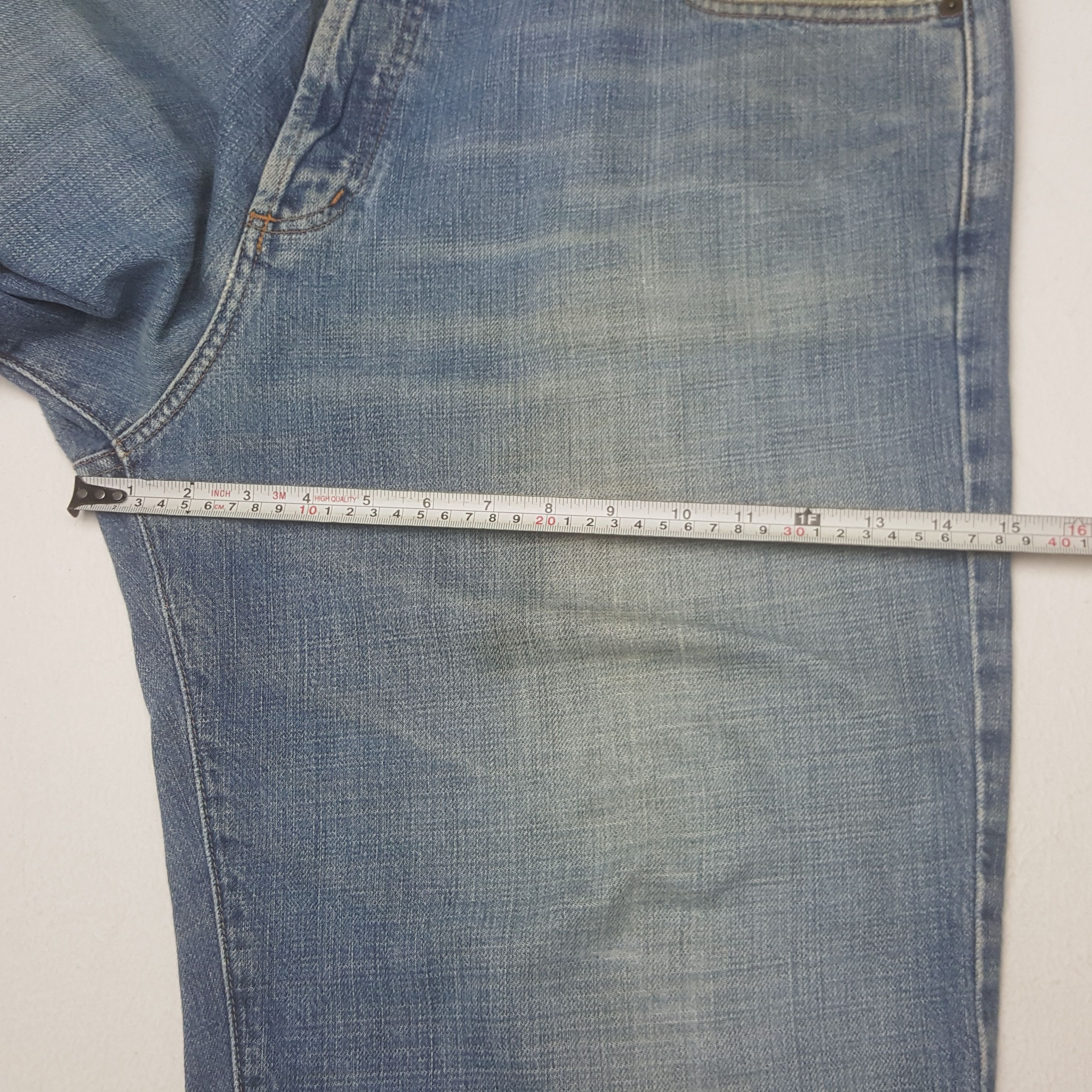 Stussy × Vintage Vintage Stussy Custom Art Logo USA Denim Jeans Size US 38 / EU 54 - 9 Thumbnail