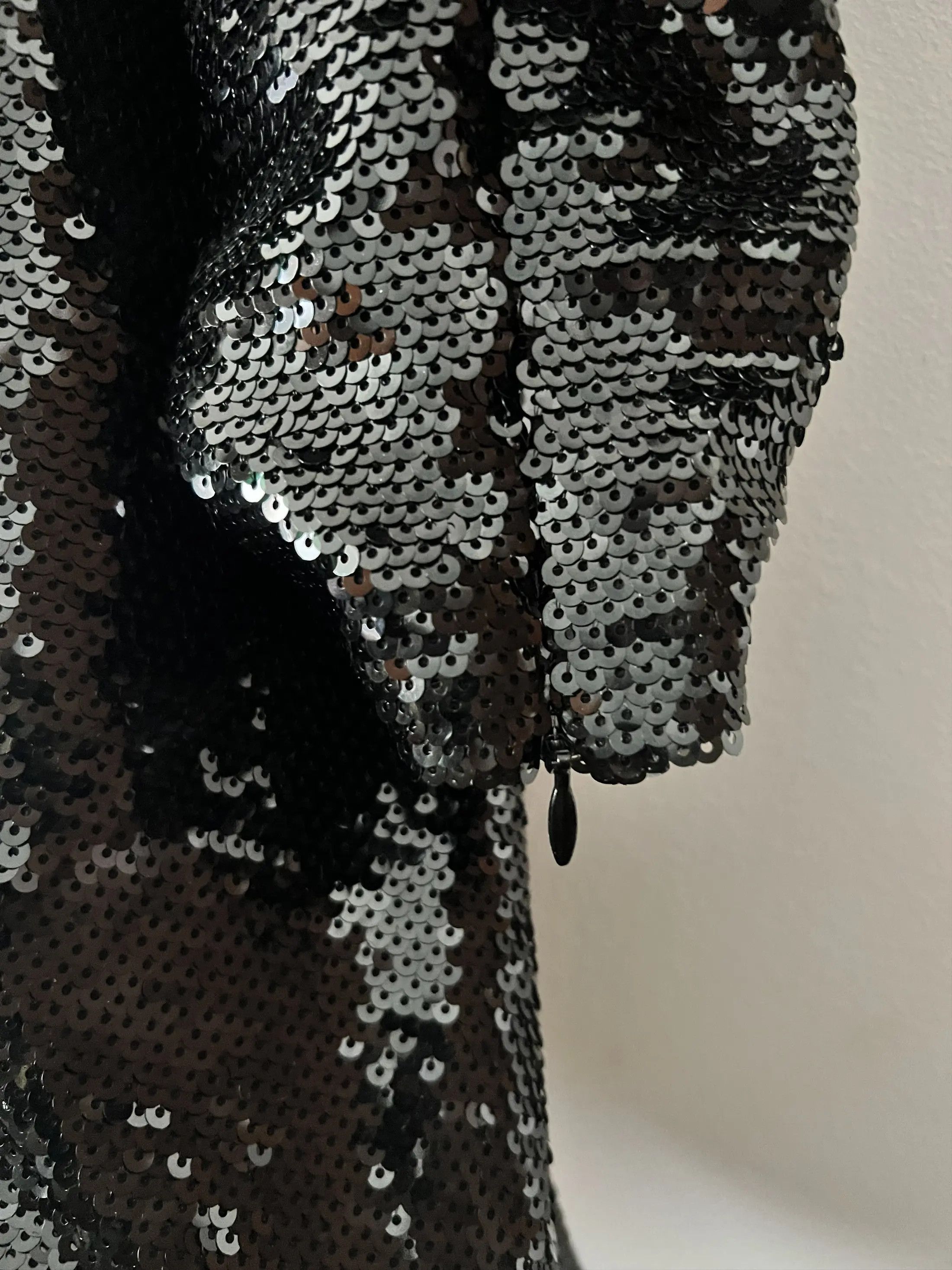JW Anderson Sequined Polo Minidress Size XS / US 0-2 / IT 36-38 - 9 Thumbnail
