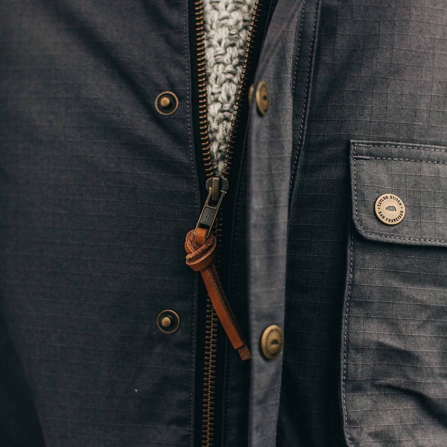 Taylor Stitch Taylor Stitch Rover Jacket Ripstop Slate Dry Wax Small 38 Size US S / EU 44-46 / 1 - 19 Thumbnail
