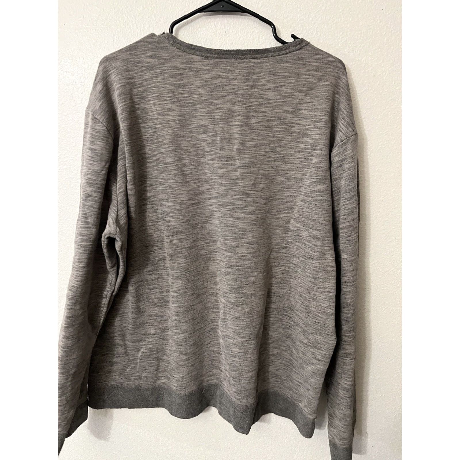 Calvin Klein VINTAGE Calvin Klein Crew Neck Sweater Shirt Mens 2XL Gray Knit 100% Cotton Classic Logo, 90s? Size US XXL / EU 58 / 5 - 3 Thumbnail