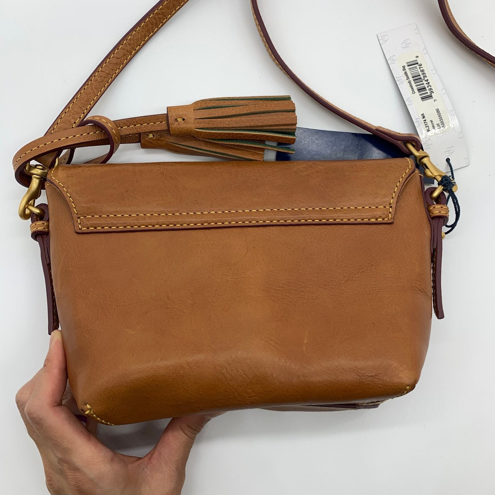Dooney & Bourke Dooney & Bourke Saddle Crossbody Bag Florentine Leather Size ONE SIZE - 8 Thumbnail