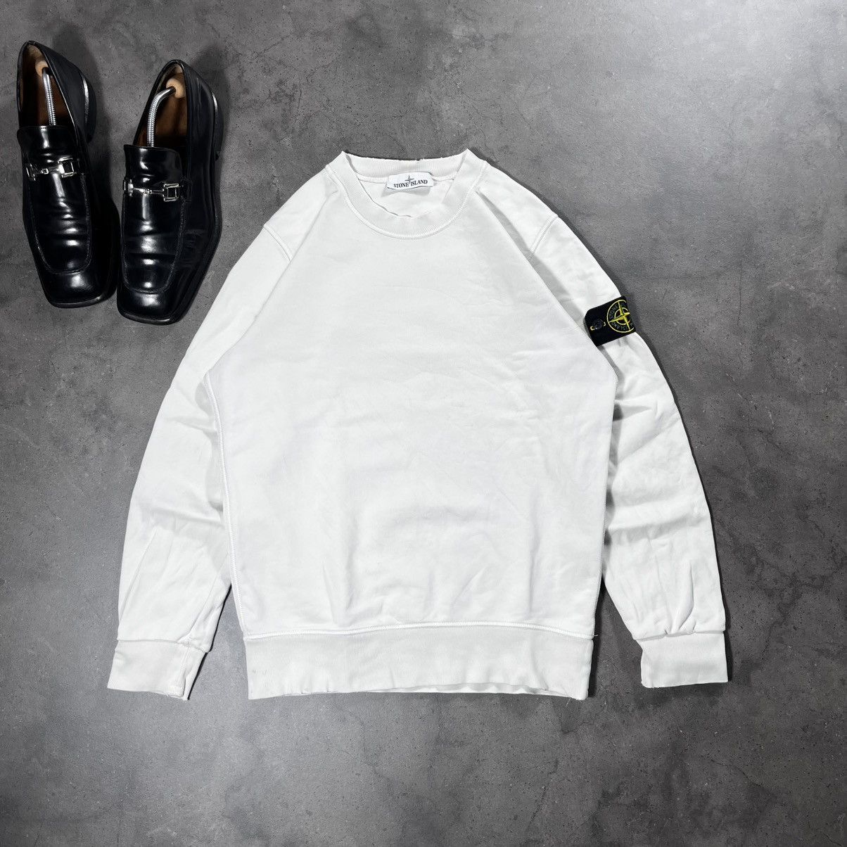 Stone Island Vintage Stone Island Casual Crewneck Sweatshirt Massimo Osti Size US M / EU 48-50 / 2 - 1 Thumbnail