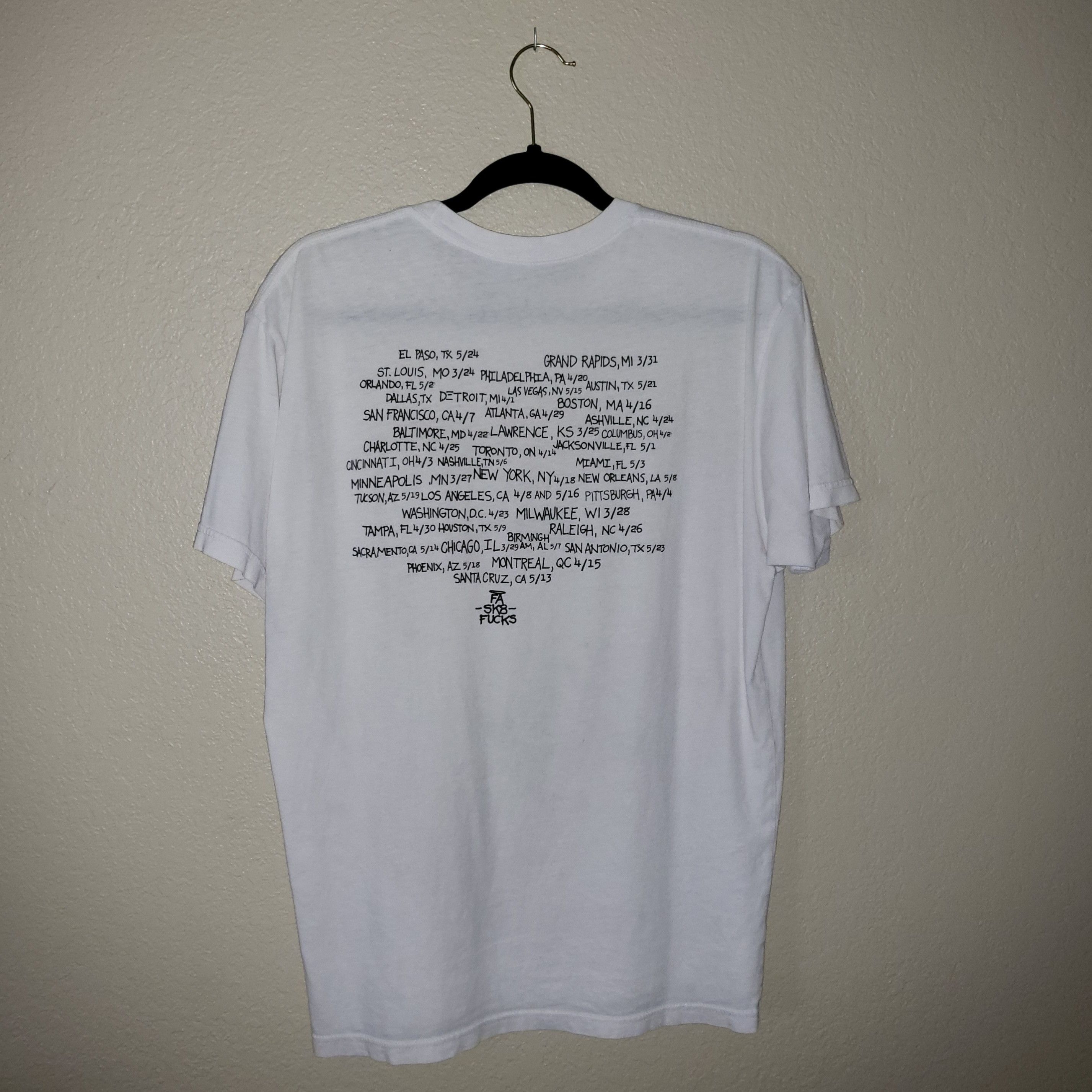 Fucking Awesome 2015 Reaper tee *tour exclusive* Size US L / EU 52-54 / 3 - 5 Thumbnail