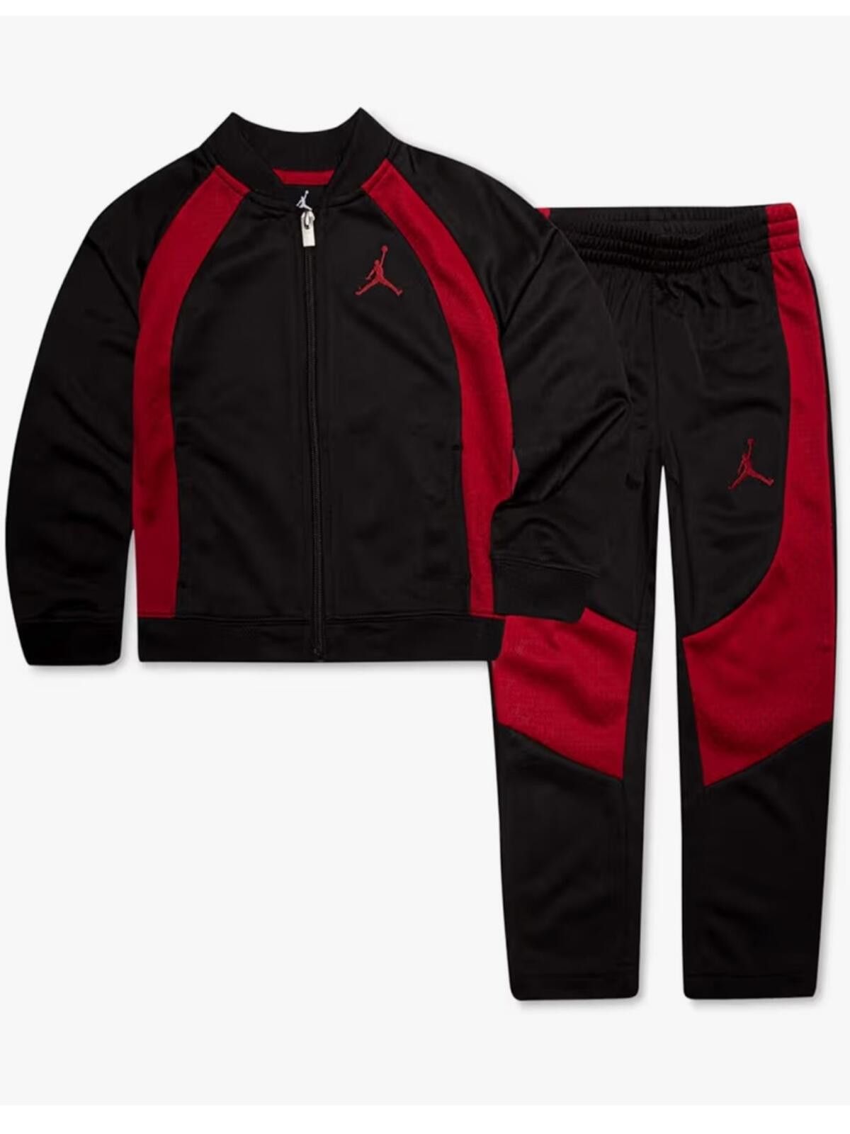 Jordan Brand Jordan / Jumpman 2pc Tracksuit Set / Black Red 18M Size ONE SIZE - 1 Thumbnail