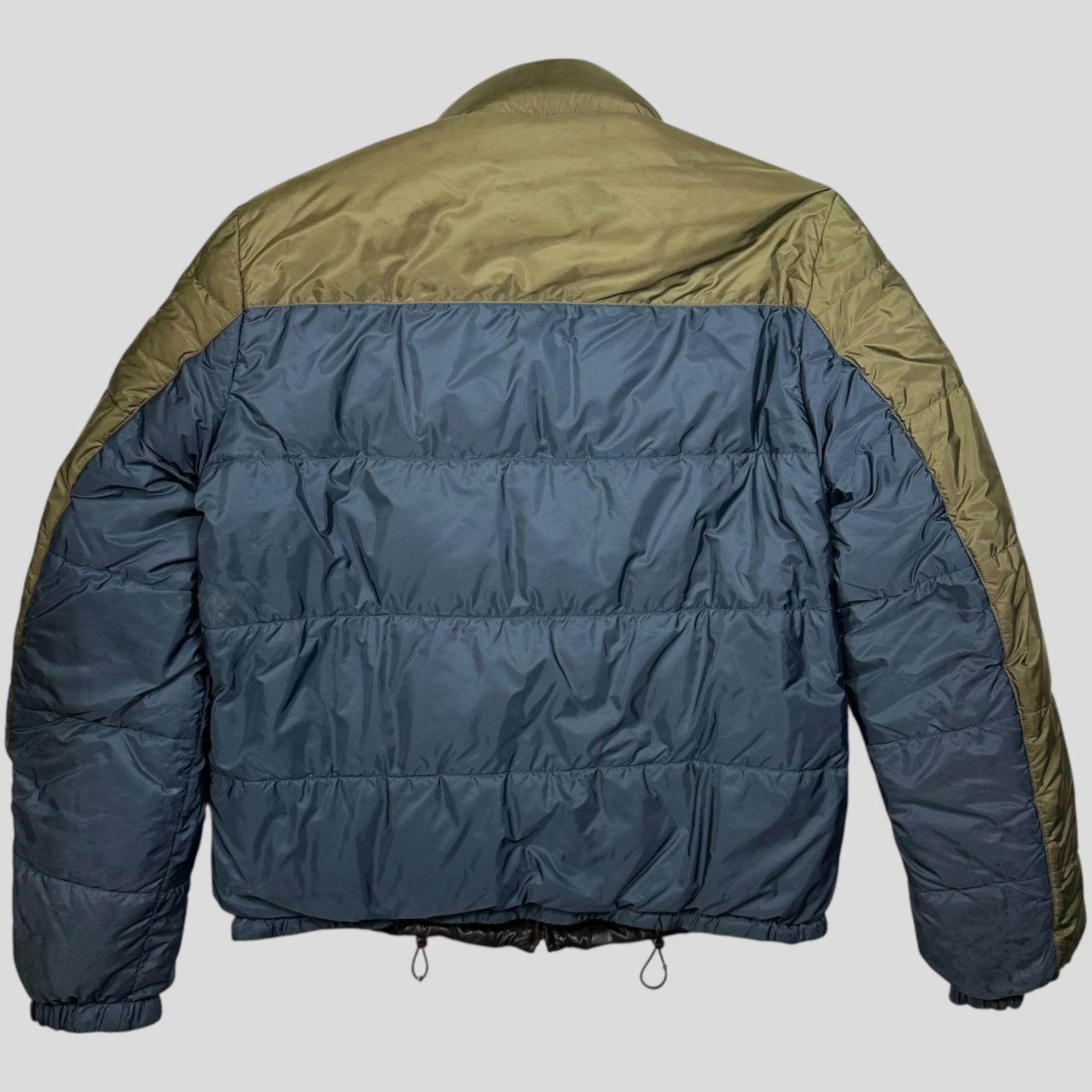 Prada Prada 2012 Leather Reversible Logo Nylon Puffer Jacket - L Size US L / EU 52-54 / 3 - 6 Thumbnail