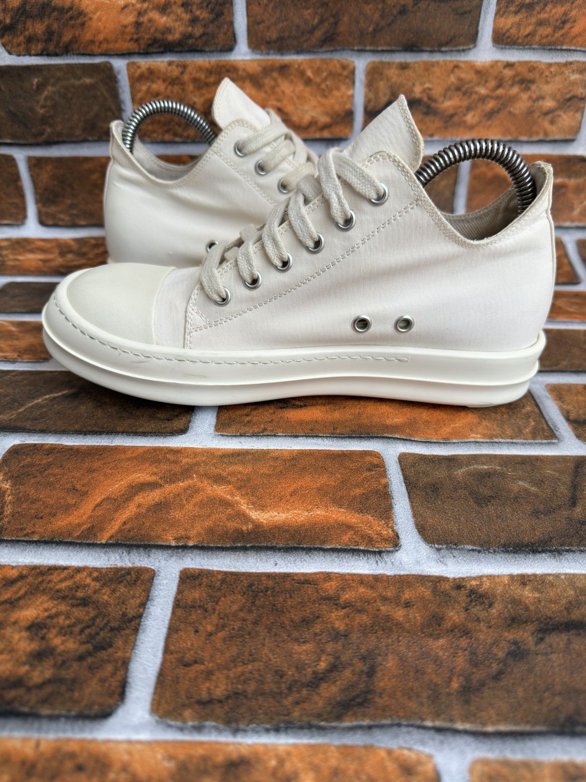 Rick Owens 🔥🔥patch logo drkshdw Ramones Size US 7 / IT 37 - 8 Thumbnail
