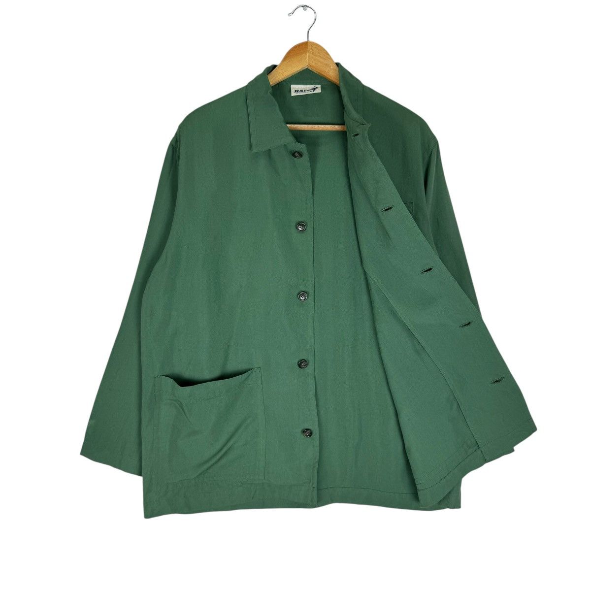Hai Sporting Gear × Issey Miyake × Japanese Brand ☀️HAI SPORTING GEAR IS BUTTON WORKWEAR JACKET Size US M / EU 48-50 / 2 - 5 Thumbnail
