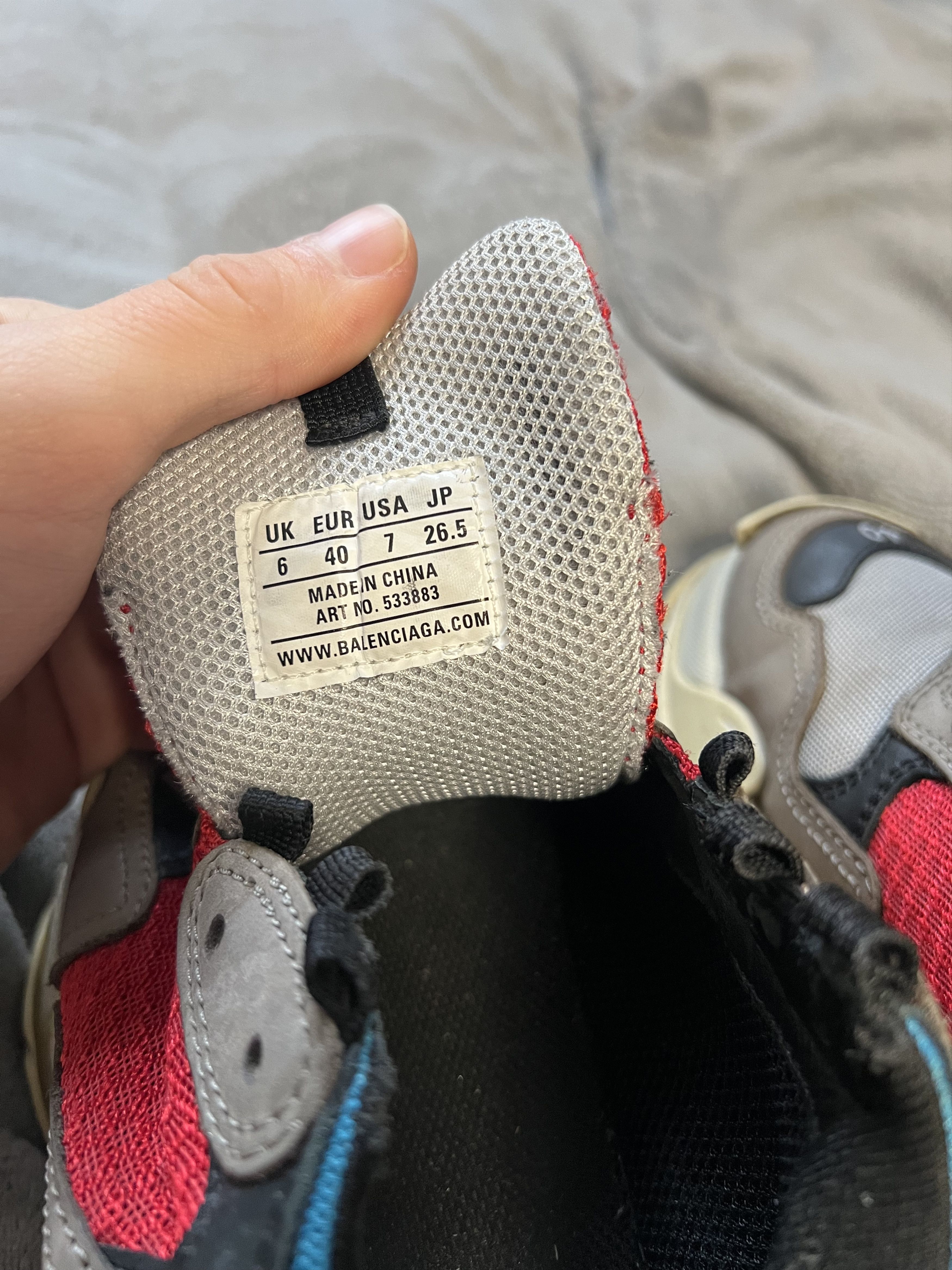 Balenciaga Balenciaga triple S Size US 7 / EU 40 - 4 Thumbnail
