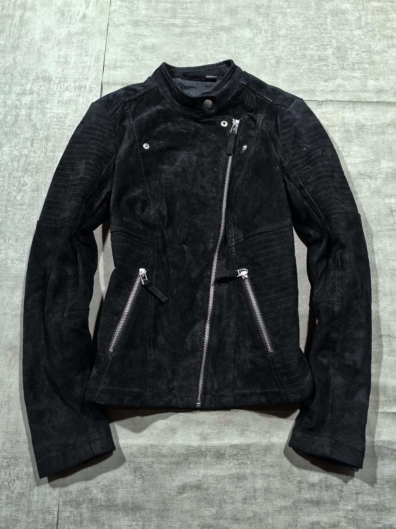 Leather avantgarde archival leather jacket moto girl sleaze opium Size S / US 4 / IT 40 - 6 Thumbnail