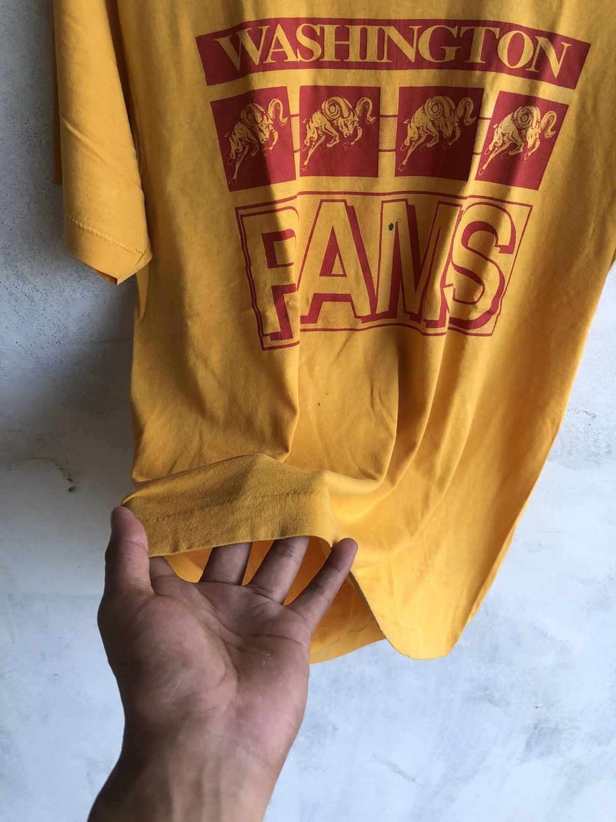 Japanese Brand × Vintage WASHINGTON RAW TSHIRT TEE Size US L / EU 52-54 / 3 - 8 Thumbnail