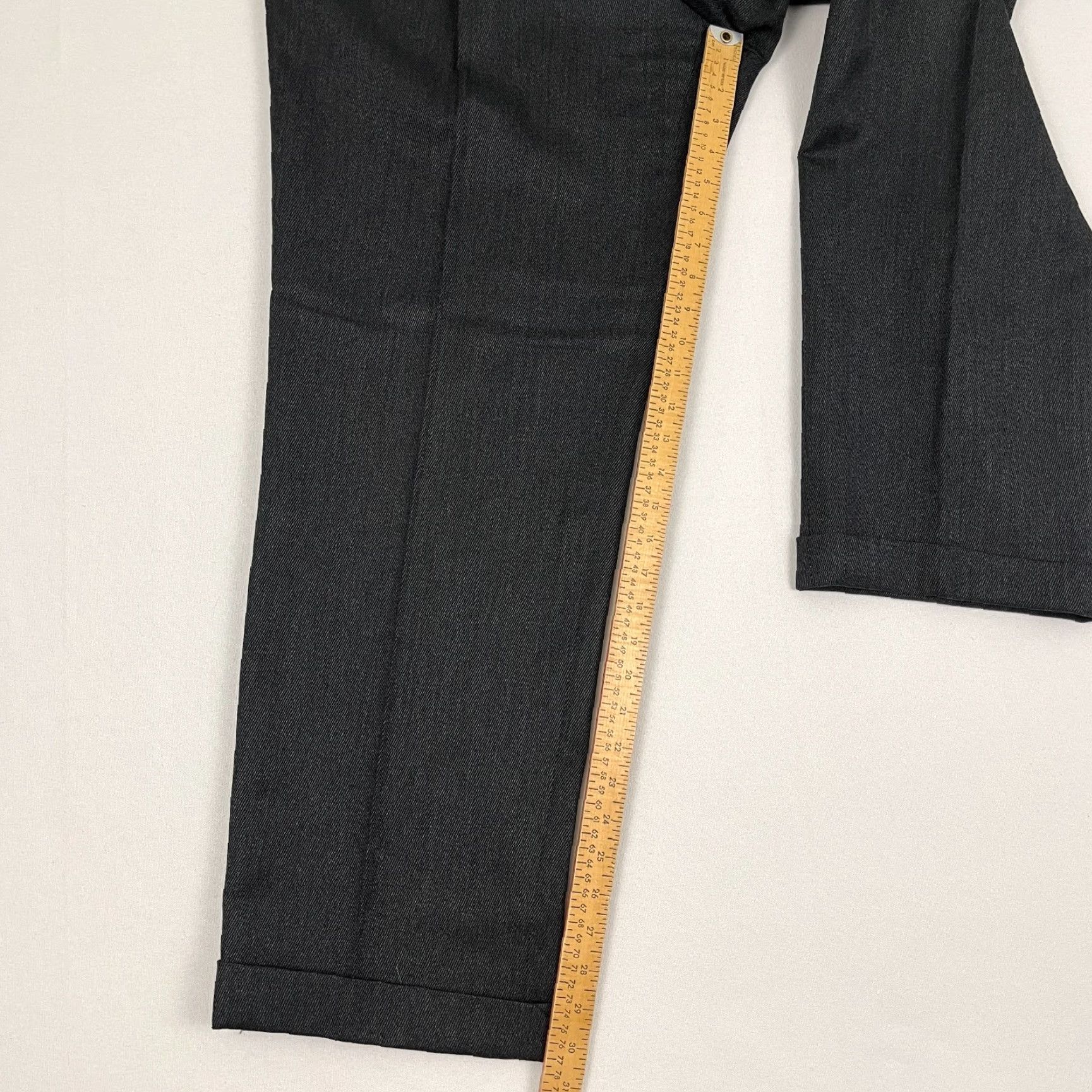 Brooks Brothers Brooks Brothers Pants Mens Regular 40x30.5 Wool Pleated Trousers Gray Slacks Canada Dress Pants Size US 40 / EU 56 - 4 Thumbnail
