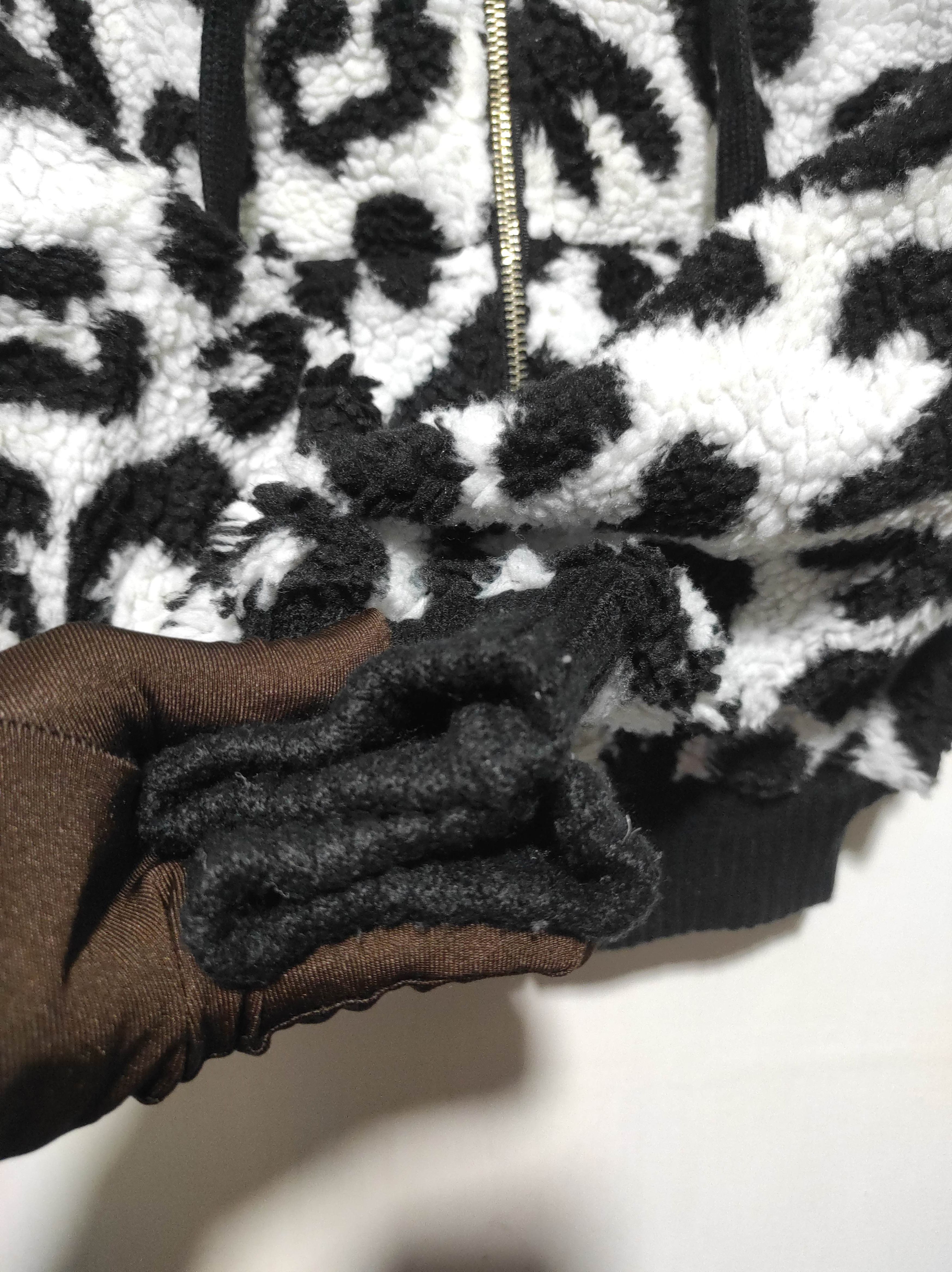 Hysteric Glamour Leopard Sherpa Zip Fur Hoodie IfSixWasNine LGB style Size S / US 4 / IT 40 - 8 Thumbnail