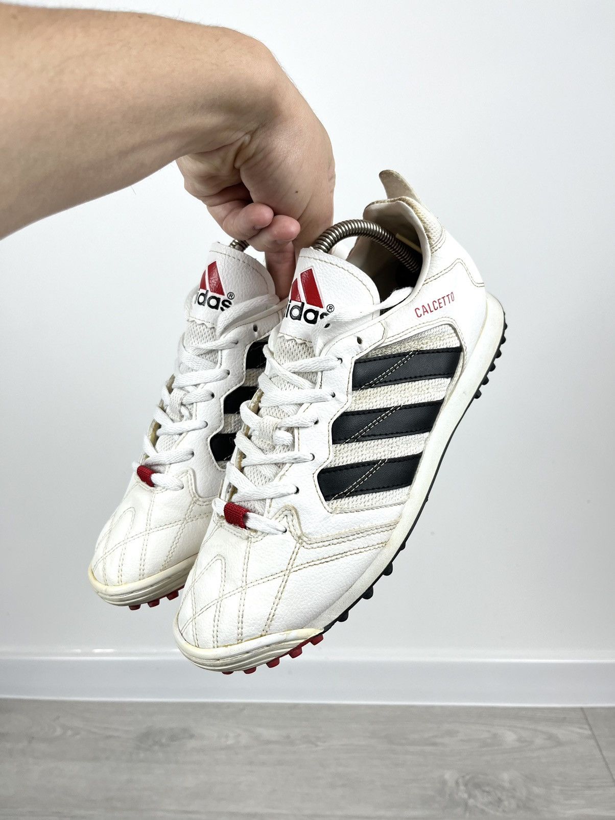 Vintage Adidas Calcetto Vintage 1998 Soccer Shoes Sneakers Size US 8.5 / EU 41-42 - 4 Thumbnail