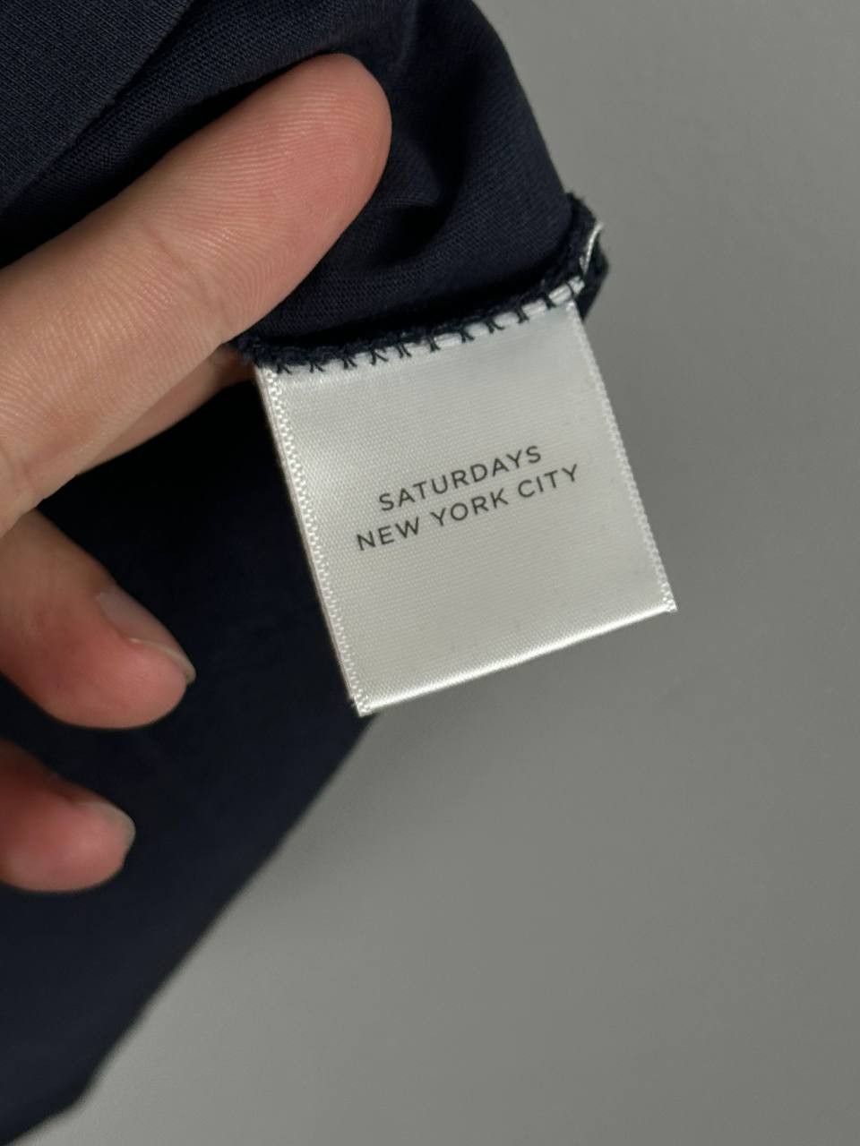 Saturdays NYC Saturdays New York City Navy Casual Logo T Shirt Size US S / EU 44-46 / 1 - 7 Thumbnail