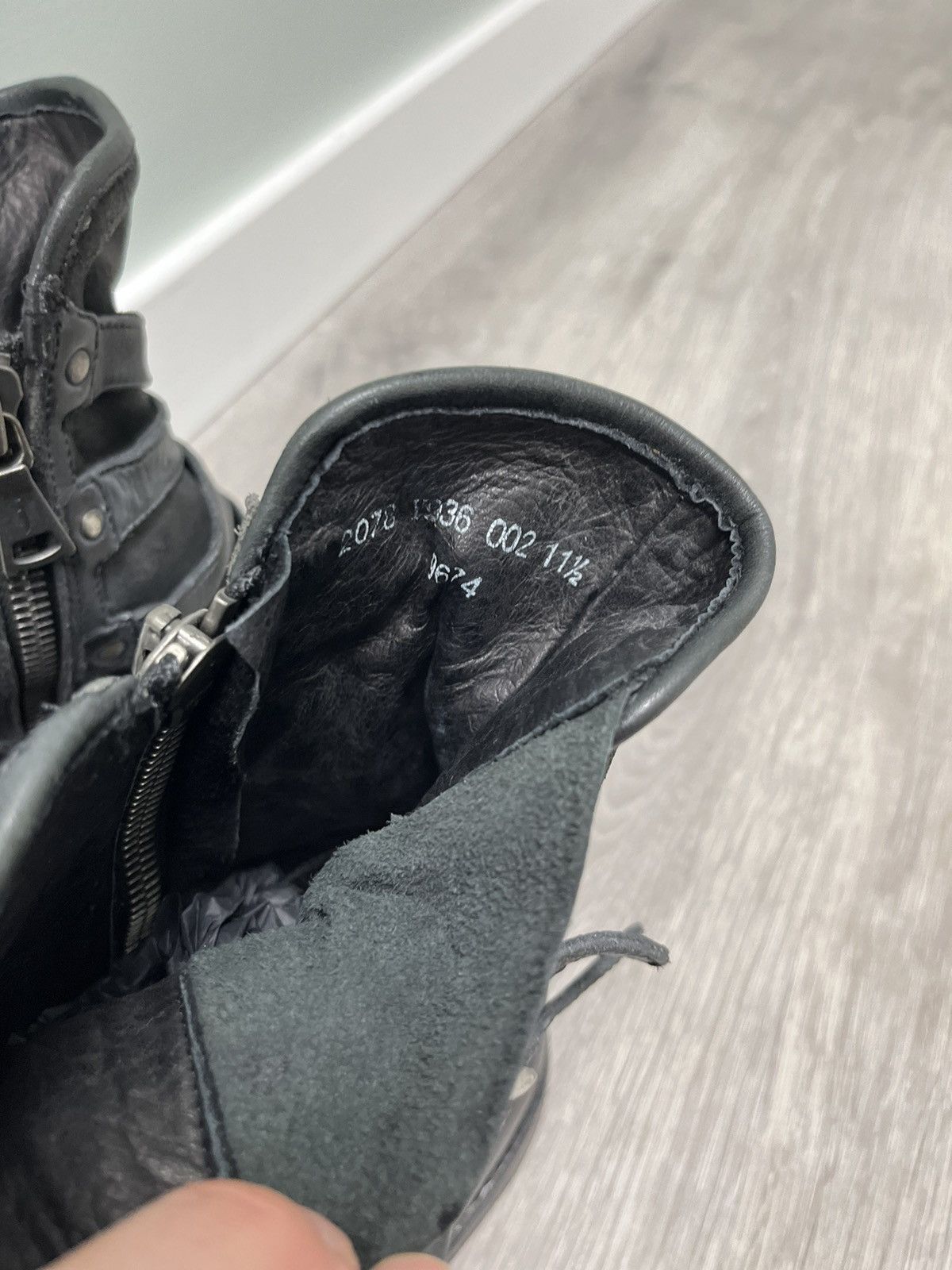 John Varvatos Engineer Triple buckle Boot. 11.5 Size US 11.5 / EU 44-45 - 14 Thumbnail