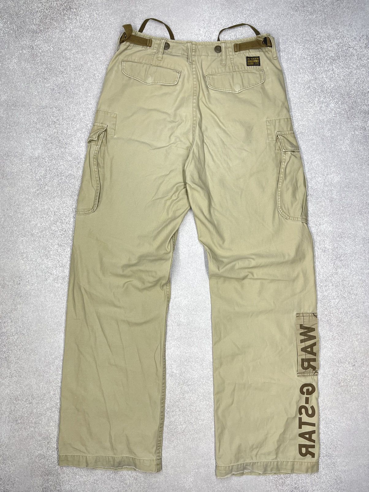 G-Star Vintage G-Star Raw Art Battle Cargo Pants Y2K Size US 30 / EU 46 - 2 Thumbnail