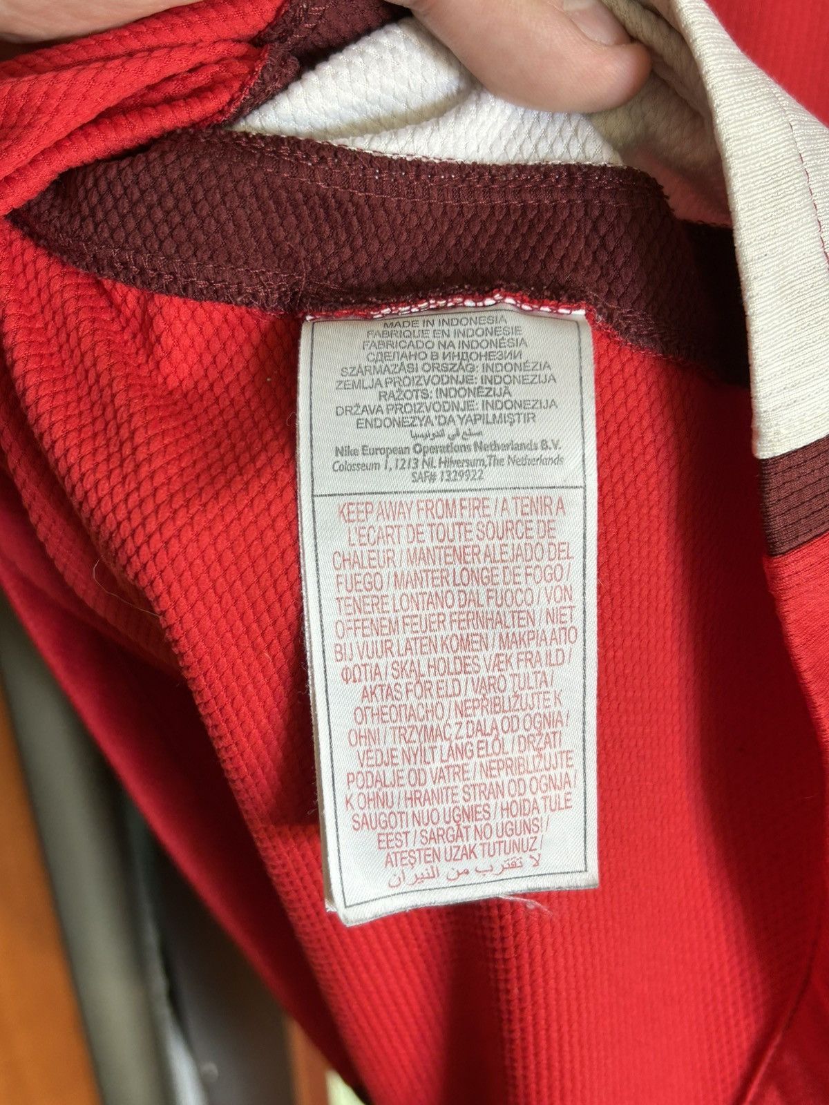 Nike Vintage Arsenal 2008-2009 Home Nike Soccer Jersey Football Size US S / EU 44-46 / 1 - 17 Thumbnail