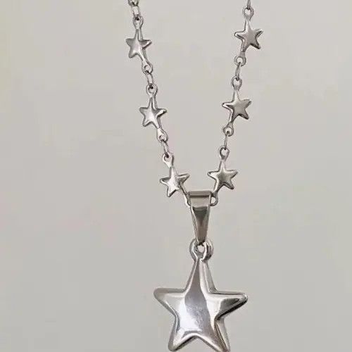 Jewelry y2k Pendant Star Necklace Size ONE SIZE - 1 Thumbnail