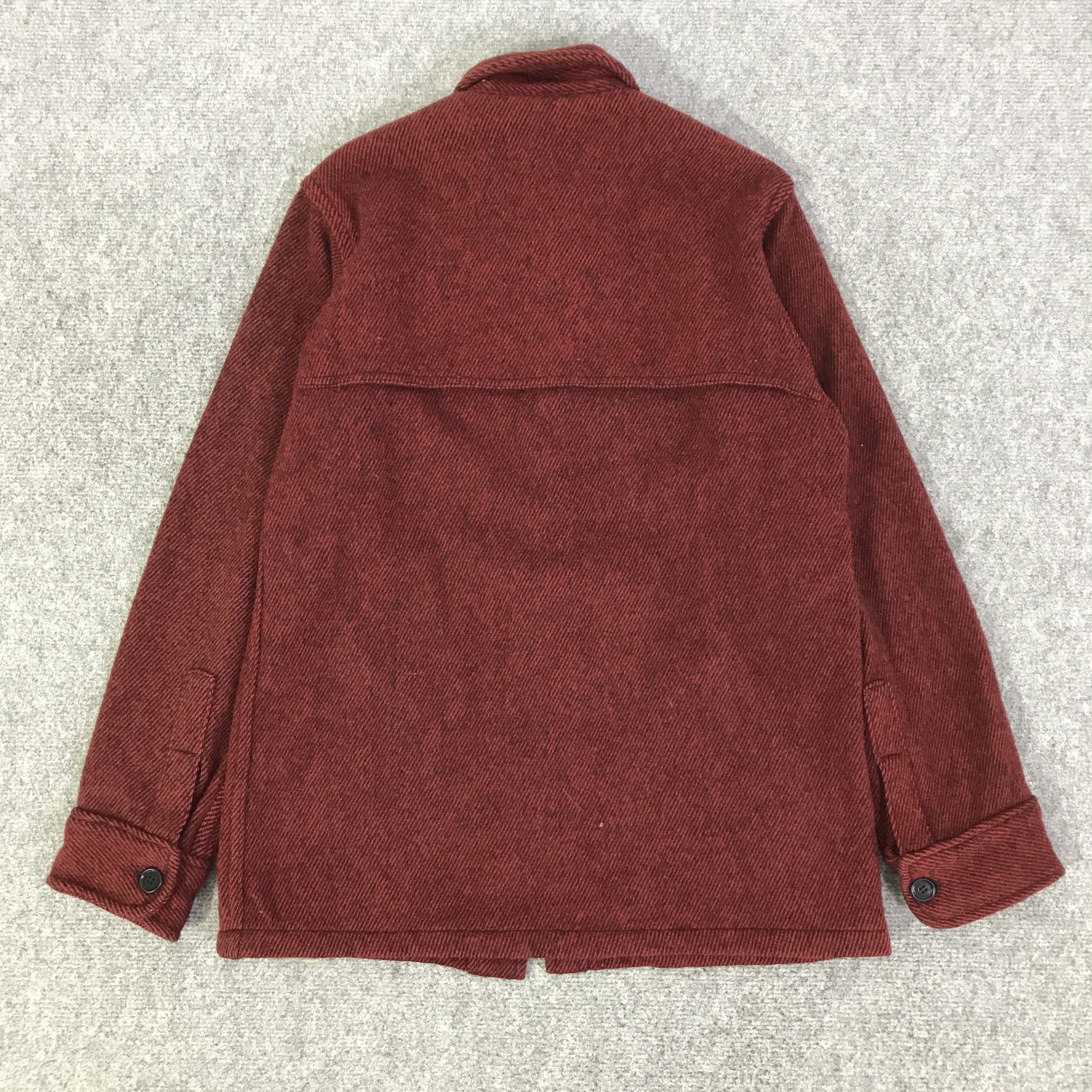 Woolrich Woolen Mills 90s WOOLRICH WOOL BUTTON JACKETK 107B14 Size US S / EU 44-46 / 1 - 3 Thumbnail
