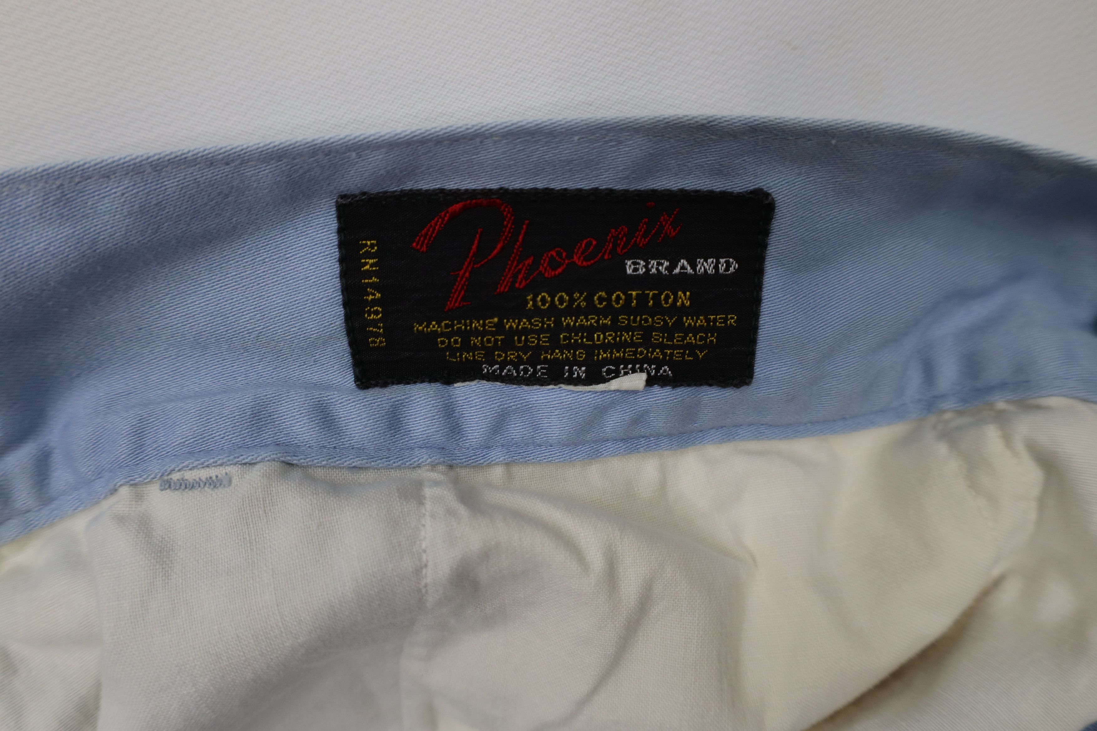 Vintage Vintage 70s Streetwear Bell Bottoms Pants Carolina Blue Size US 38 / EU 54 - 9 Thumbnail