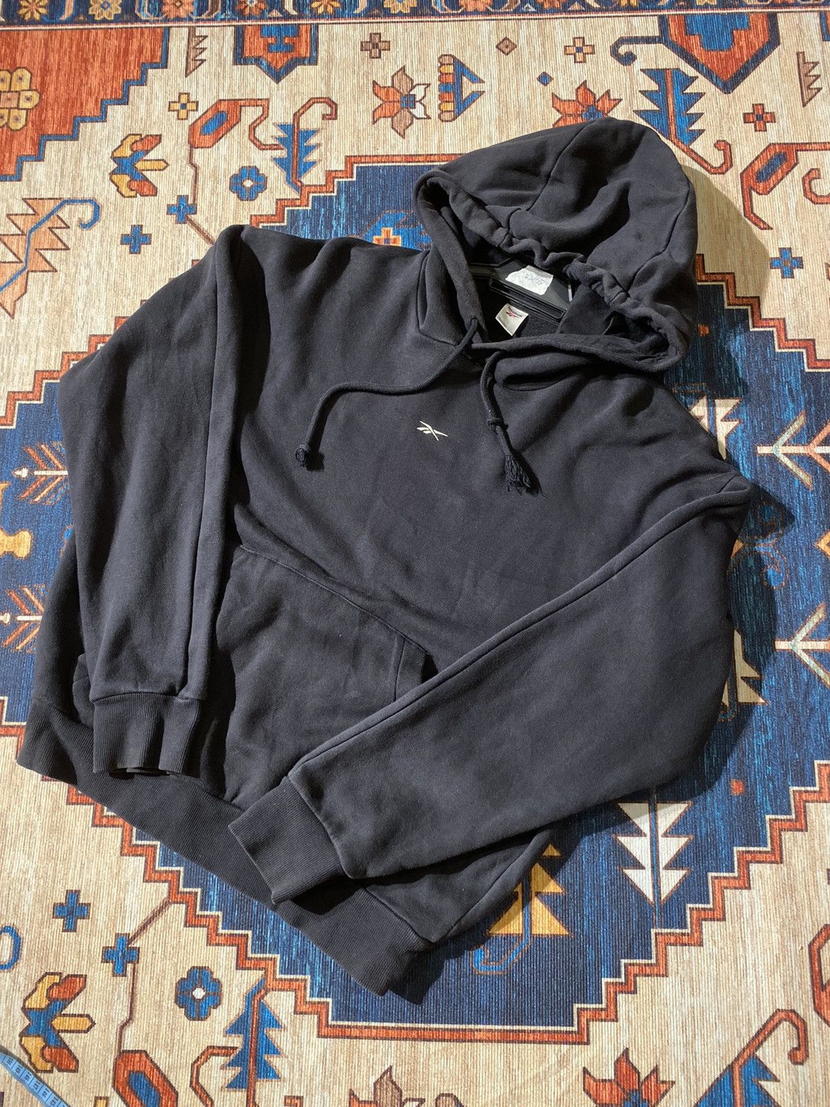 Reebok Reebook Hoodie center logo Size US M / EU 48-50 / 2 - 2 Thumbnail