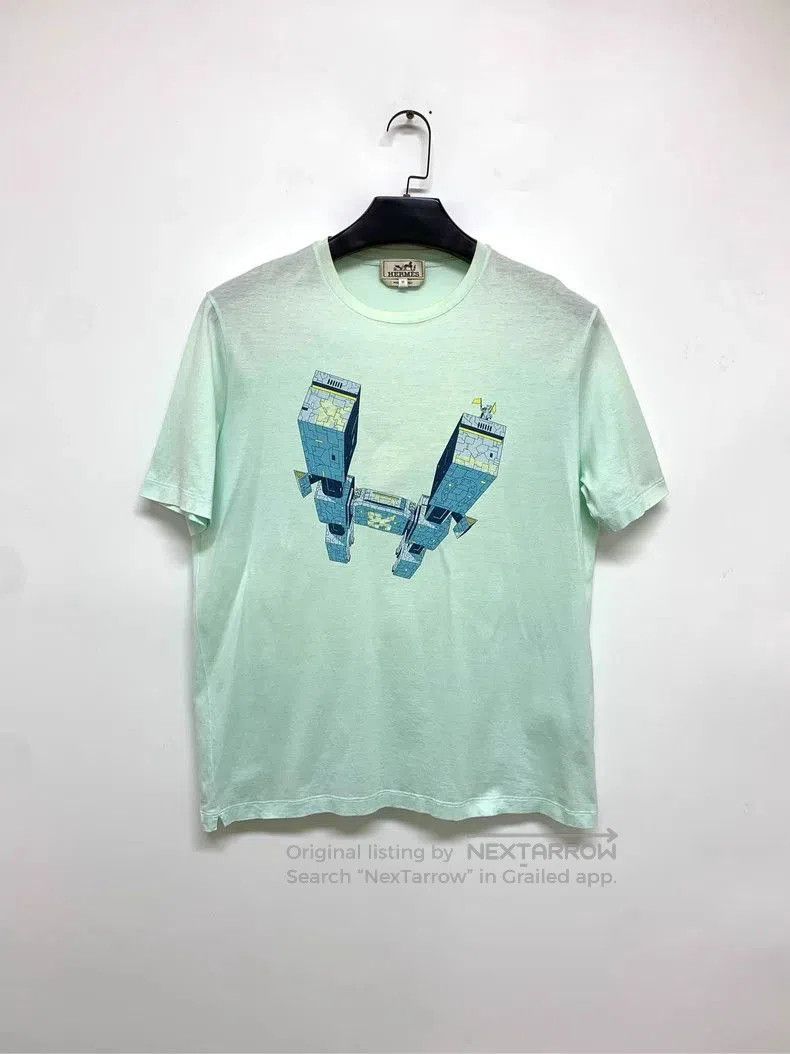 Hermes Hermes 3D Pattern Short Sleeve T. Size US M / EU 48-50 / 2 - 1 Thumbnail