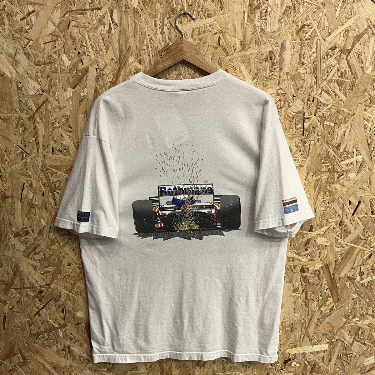 Formula 1 Vintage Rothmans Williams Renault 1996 Goodsports Tee TShirt Size US XL / EU 56 / 4 - 2 Thumbnail