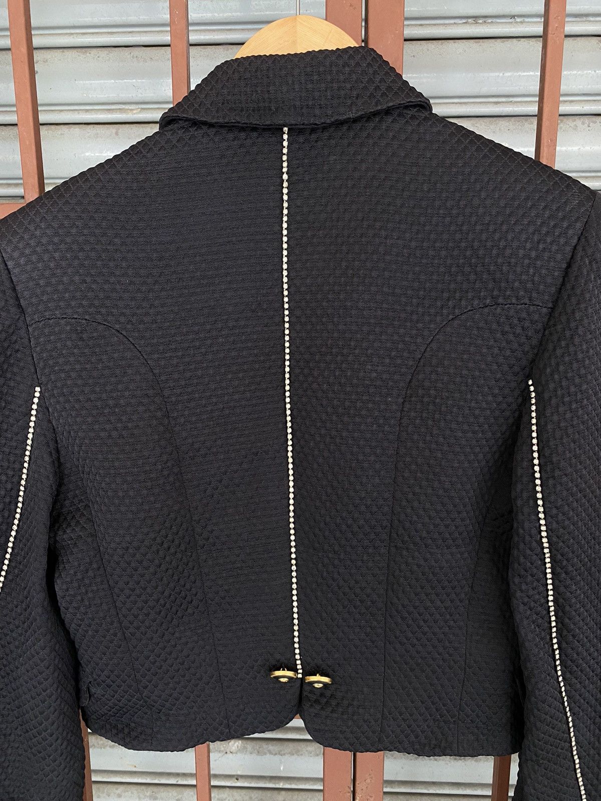 Versus Versace Versus By Gianni Versace Crop Jacket Size S / US 4 / IT 40 - 4 Thumbnail