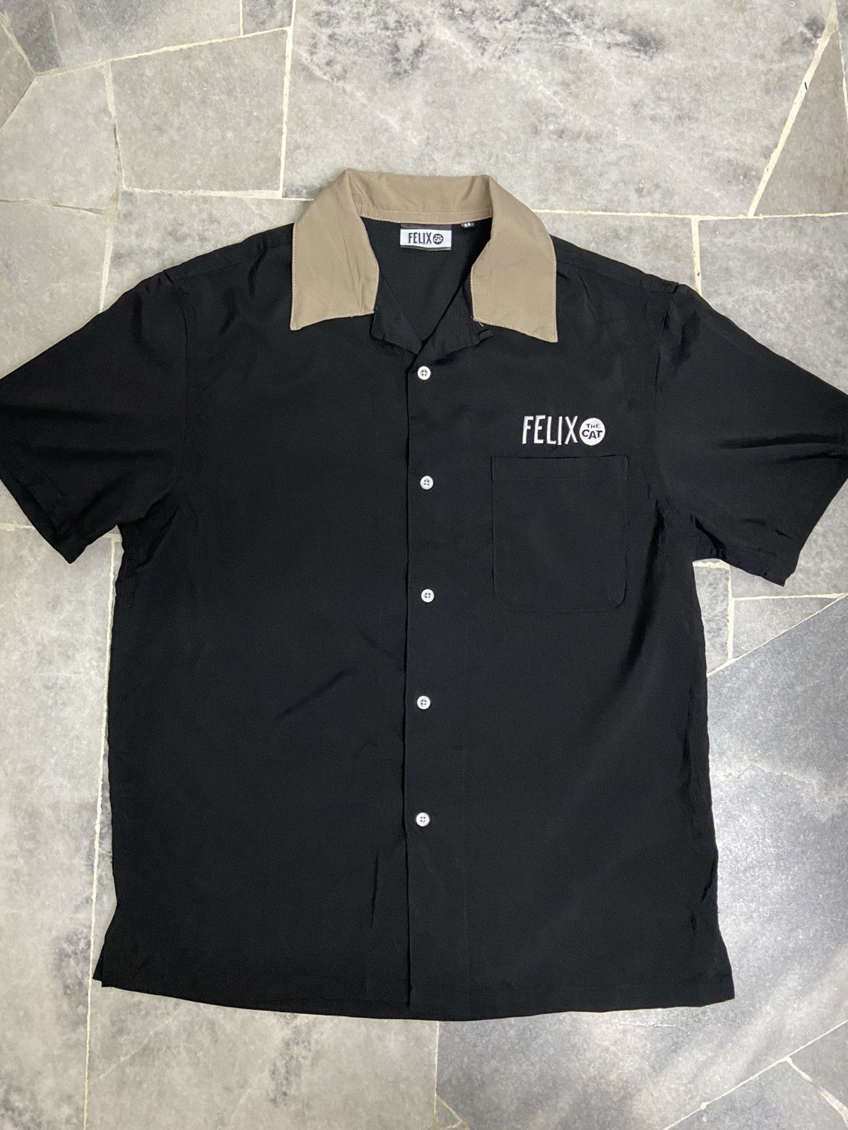Cartoon Network Felix The Cat Bowling Shirt Size US M / EU 48-50 / 2 - 7 Thumbnail
