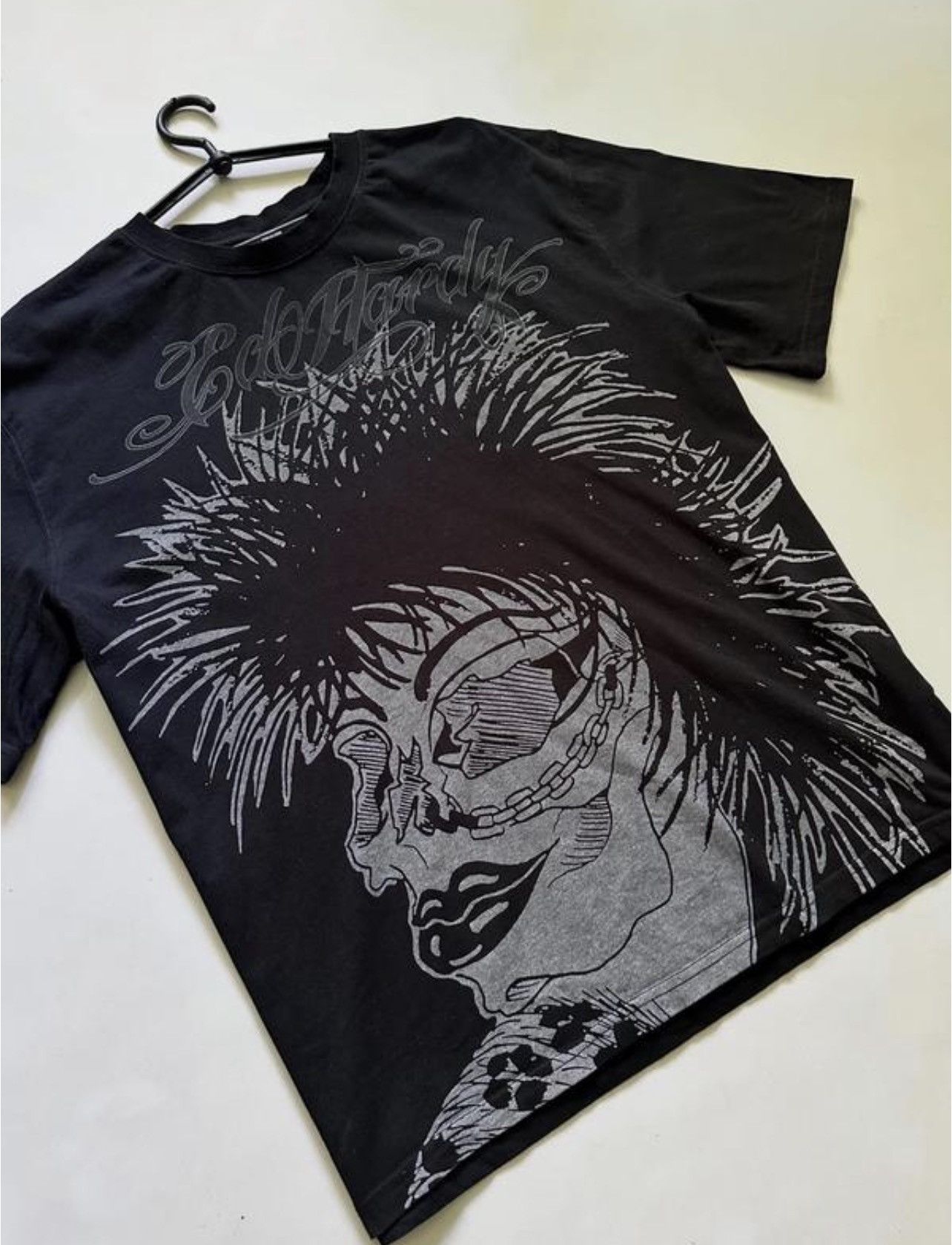 Ed Hardy Vintage Ed Hardy T Shirt Mens Size M Y2K Tattoo Art | Grailed