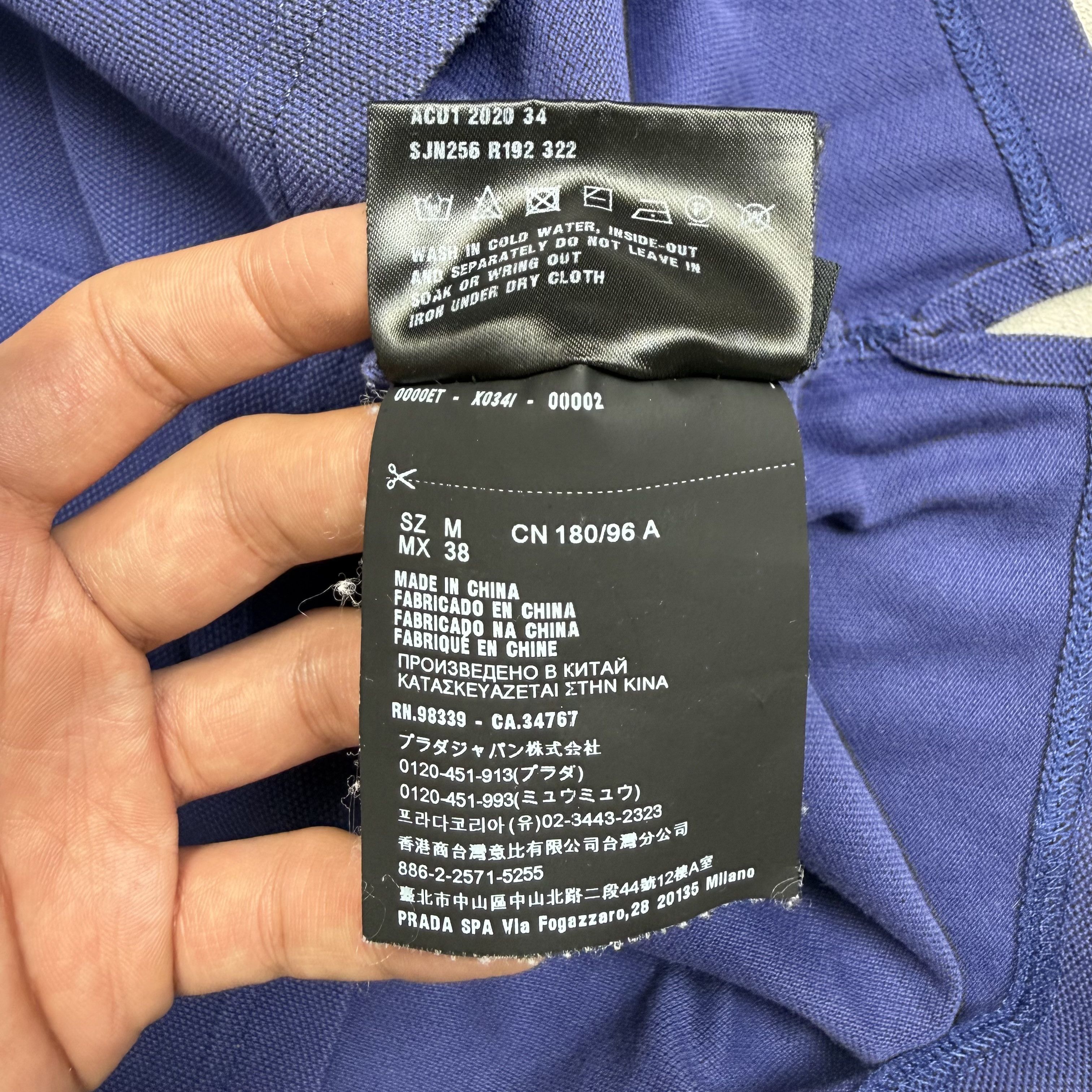 Prada Prada Polo Shirt Size US M / EU 48-50 / 2 - 7 Thumbnail