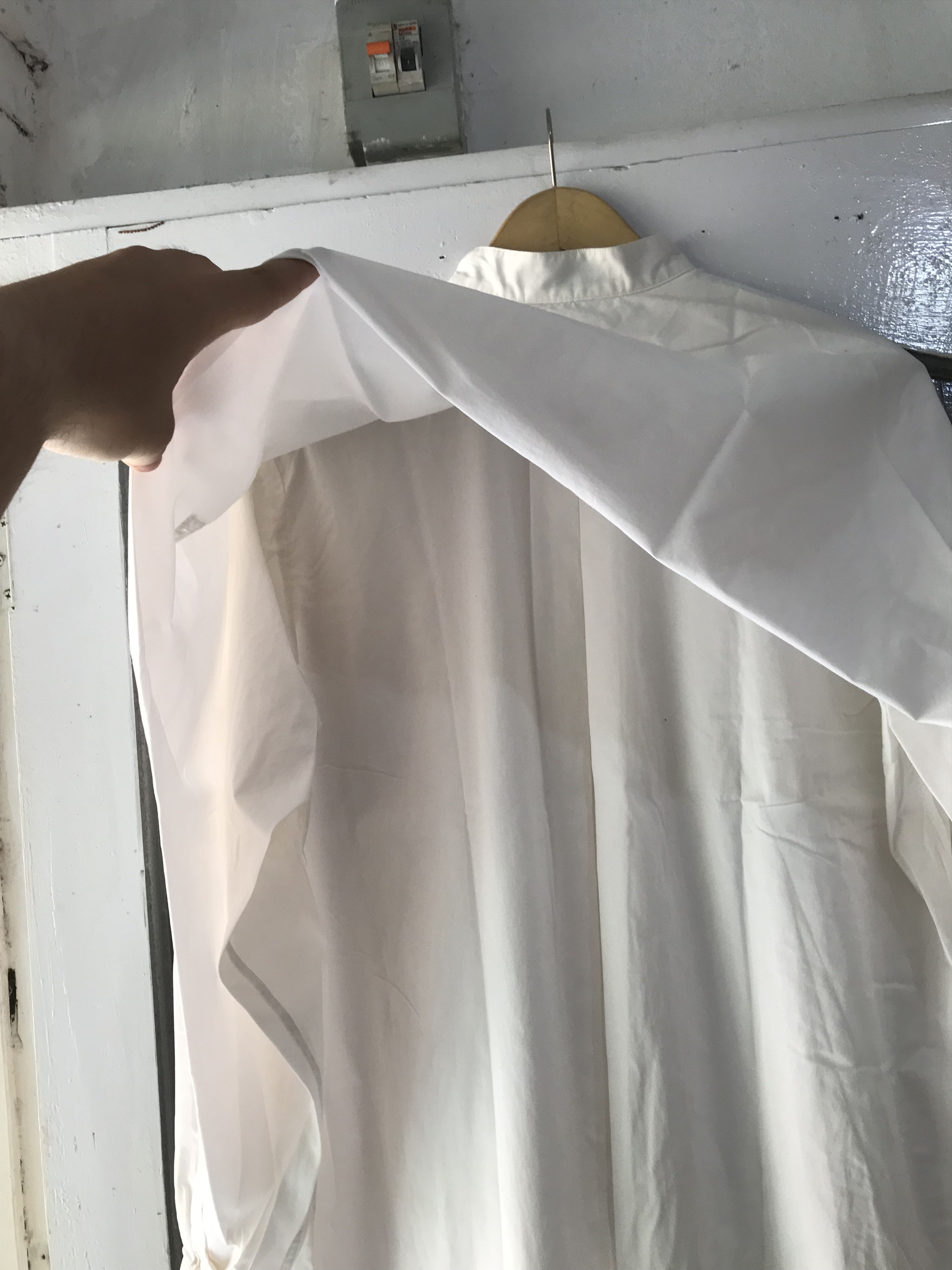 Issey Miyake Issey Miyake White Shirts Size US L / EU 52-54 / 3 - 5 Thumbnail